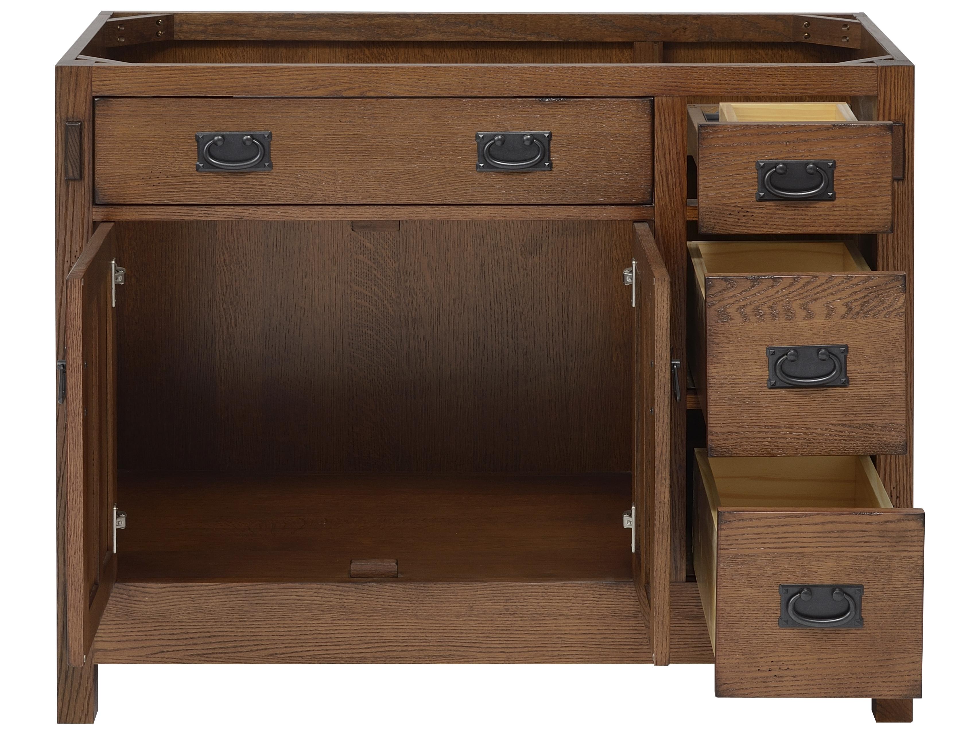 Sage Hill Designs American Craftsman Rustic Oak Vanity