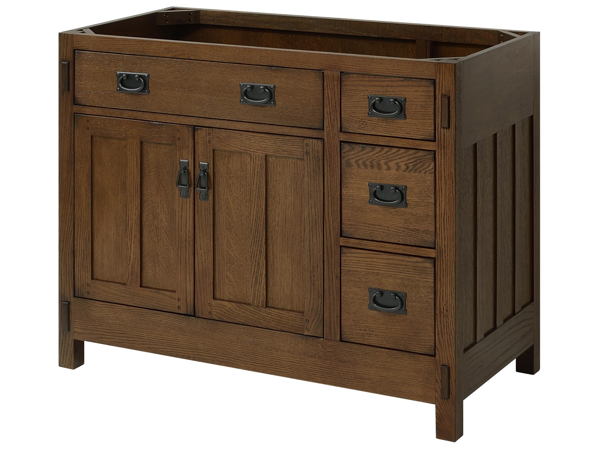 Sage Hill Designs American Craftsman Rustic Oak Vanity