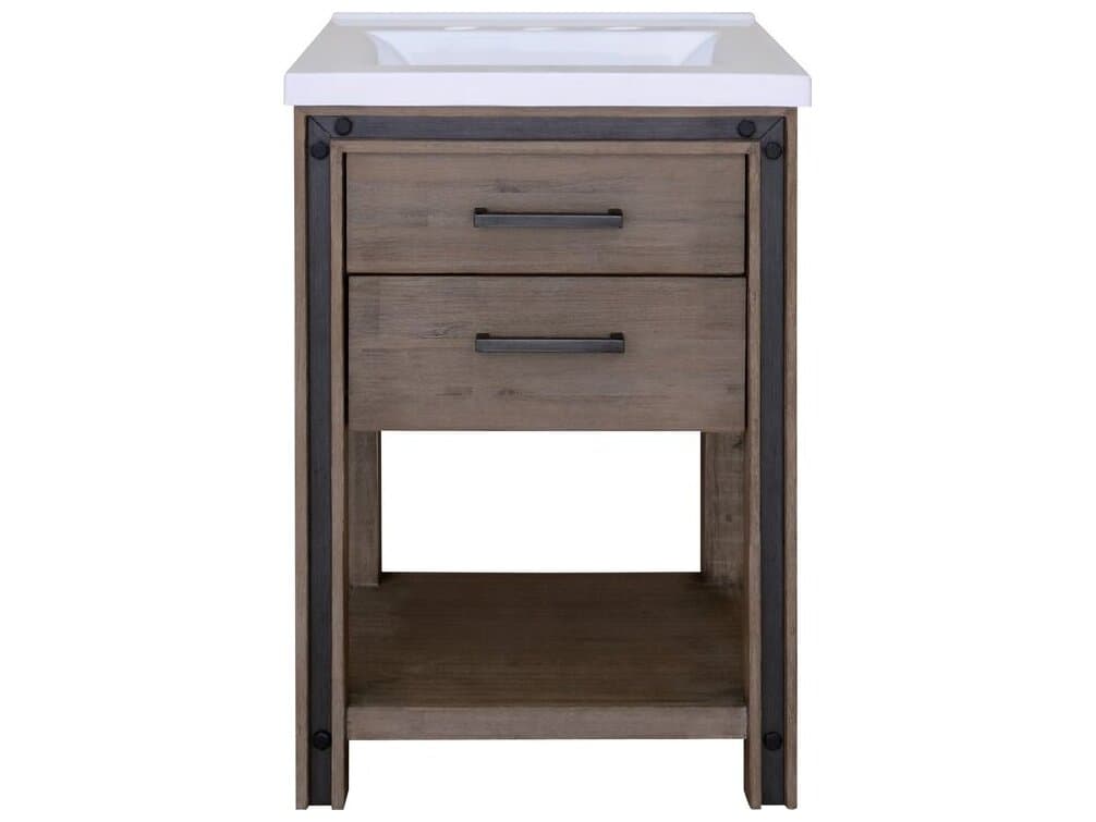 Sage Hill Designs Urban Metallo Rustic Cocoa Vanity
