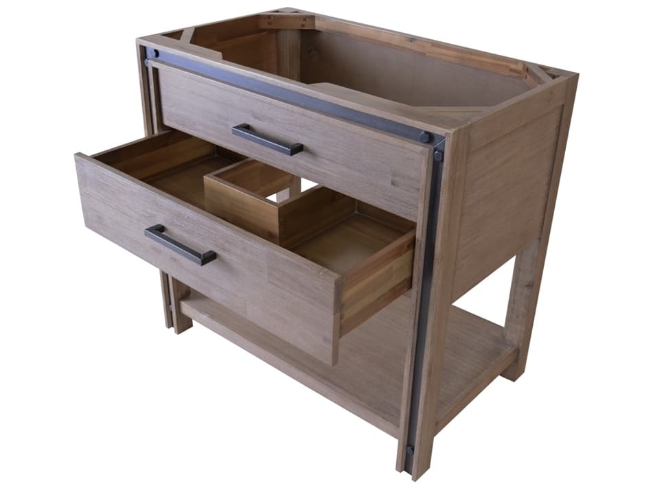 Sage Hill Designs Urban Metallo Rustic Cocoa Vanity