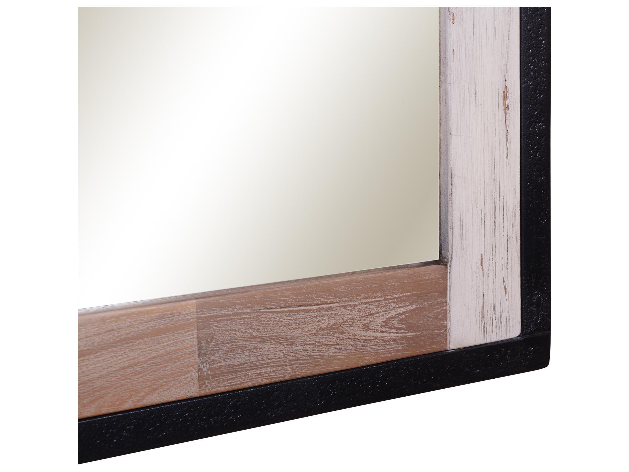 Sage Hill Designs Verticali Rustic Variegated Wall Mirror Rectangular