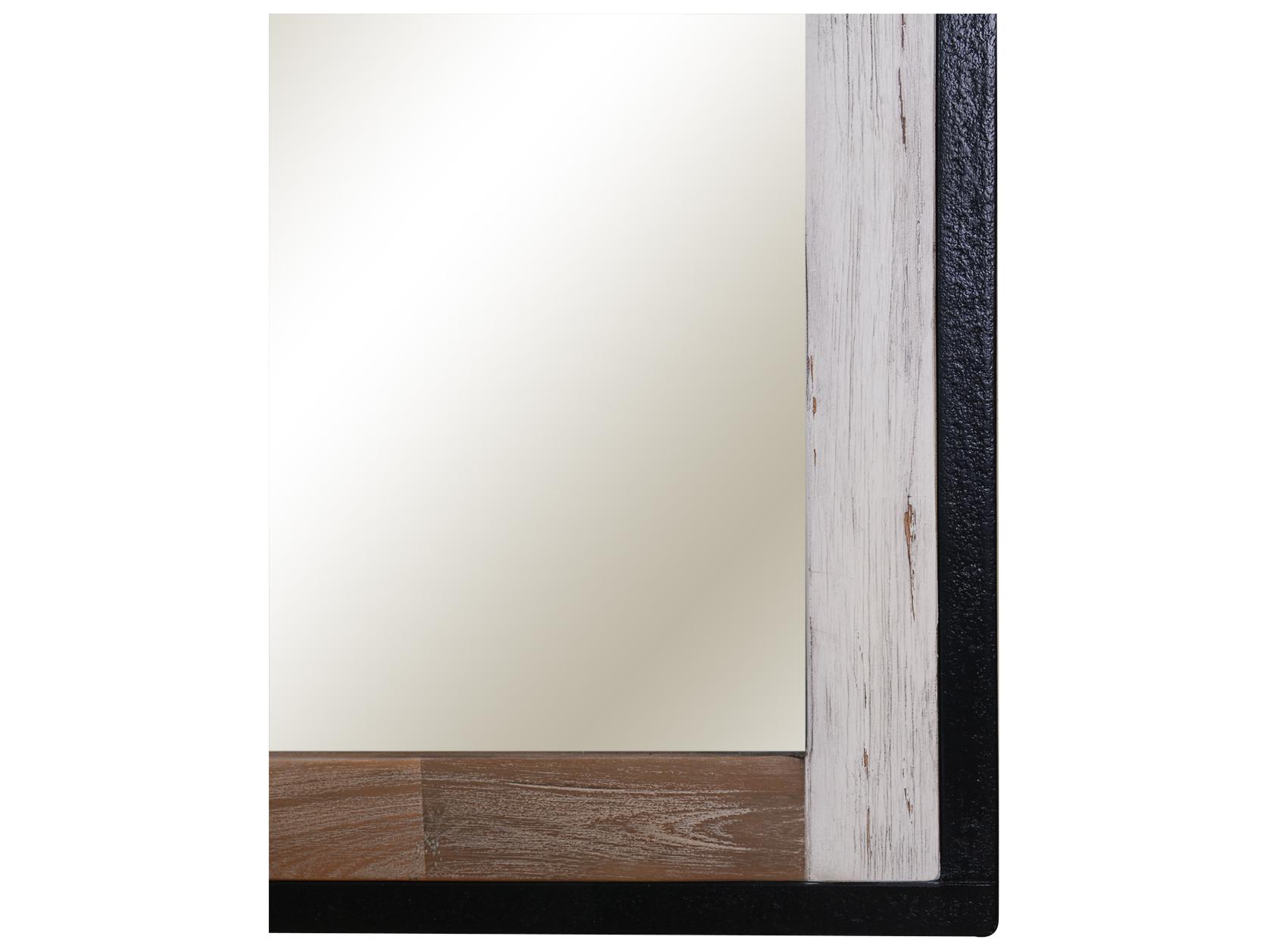 Sage Hill Designs Verticali Rustic Variegated Wall Mirror Rectangular