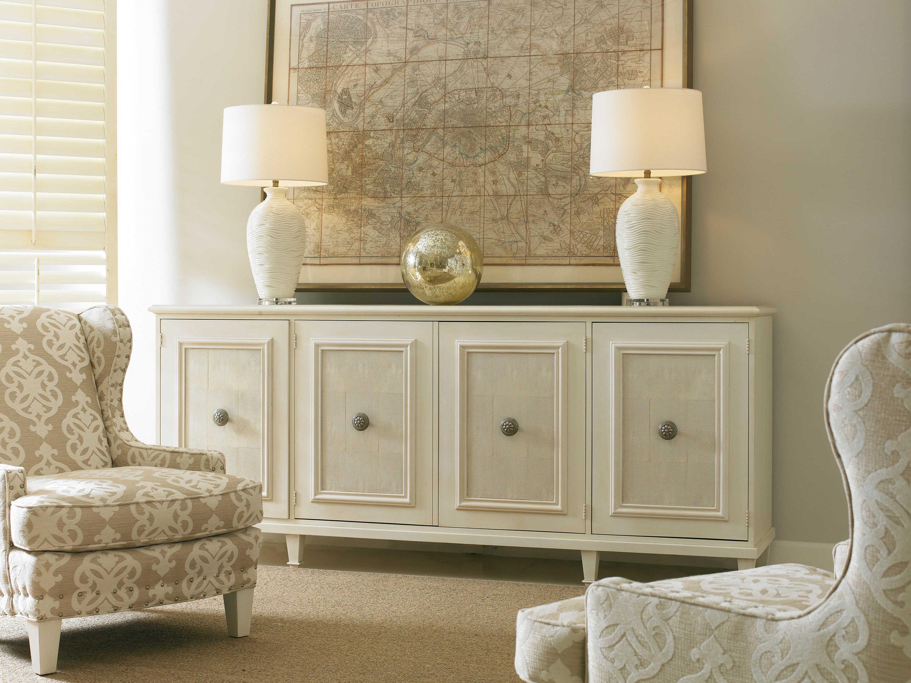 Sherrill Occasional Naples 90" Maple Wood Sideboard