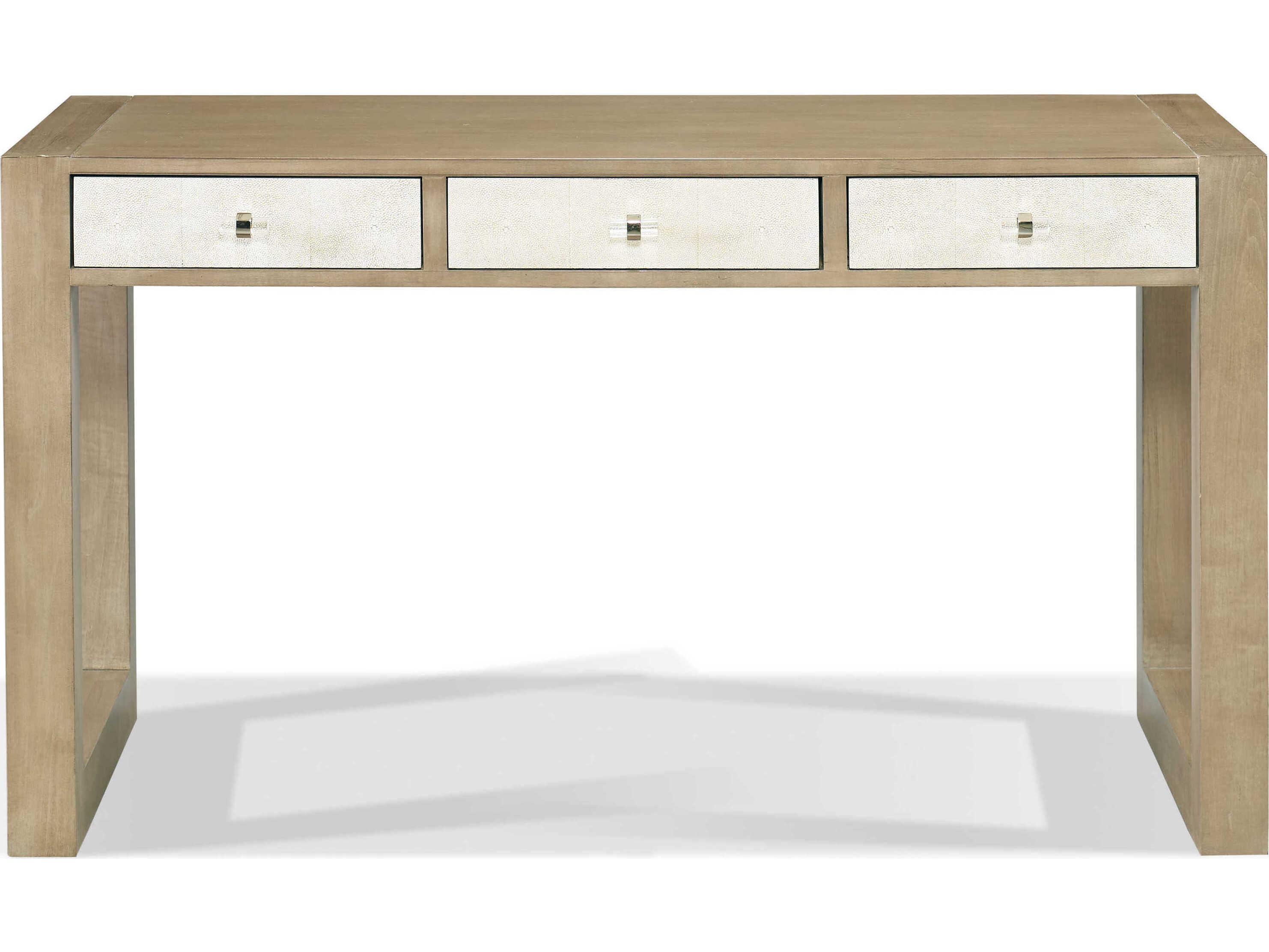 Sherrill Occasional Naples Beige Maple Wood Secretary Desk