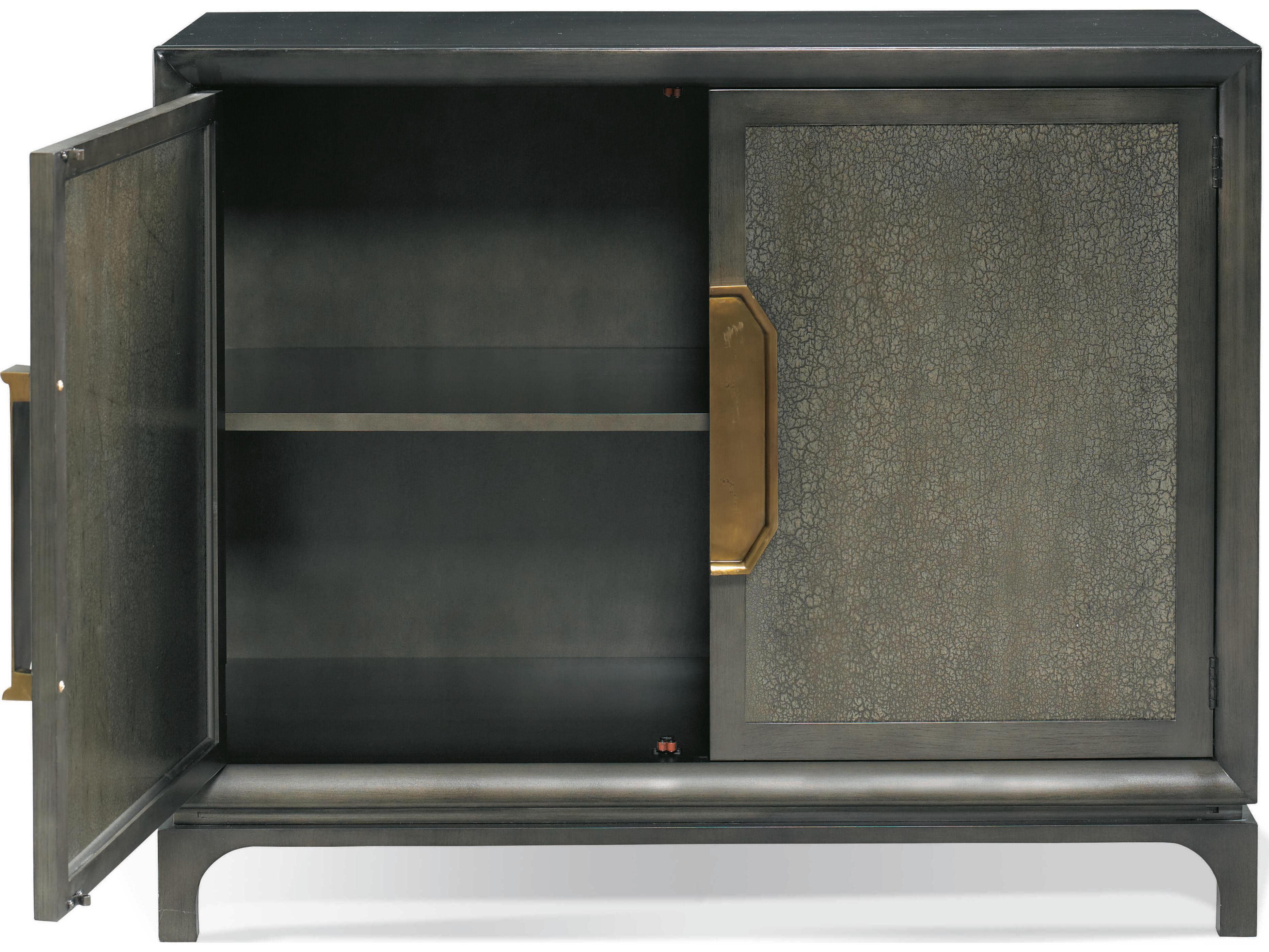 Sherrill Occasional Bannister Gray Maple Wood Accent Chest