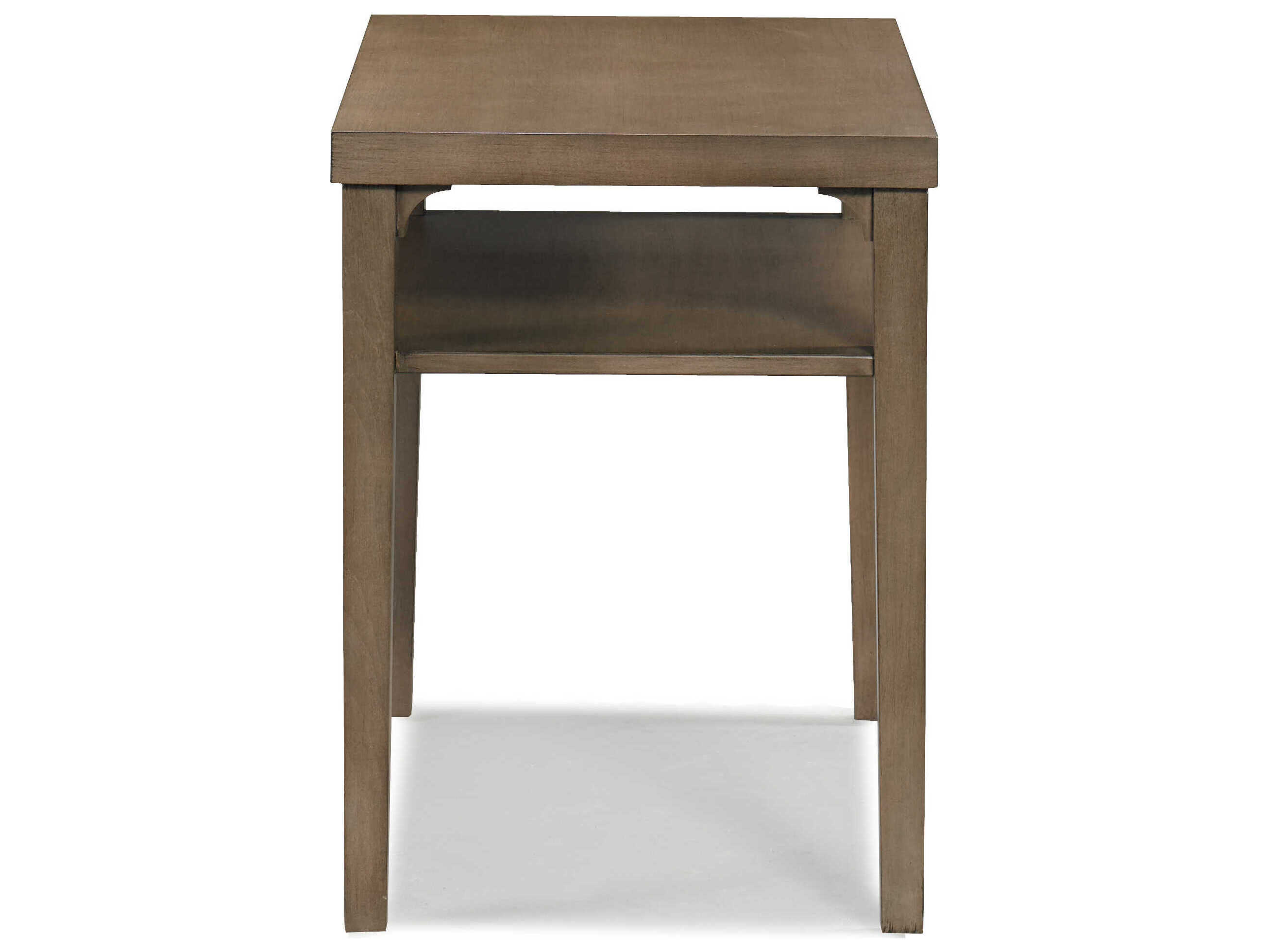 Sherrill Occasional Corbel Rectangular Wood End Table