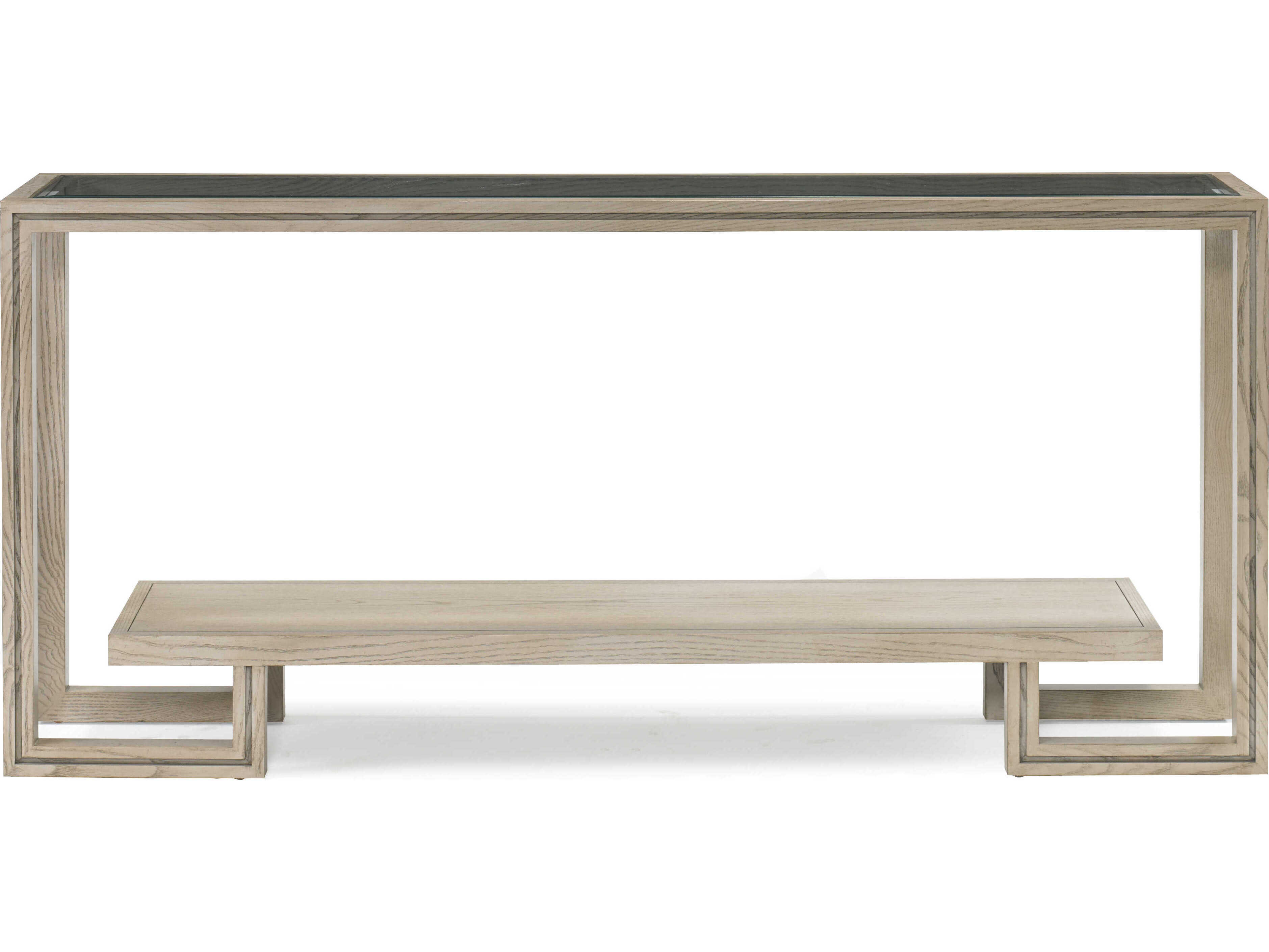 Sherrill Occasional North Shore Rectangular Glass Console Table