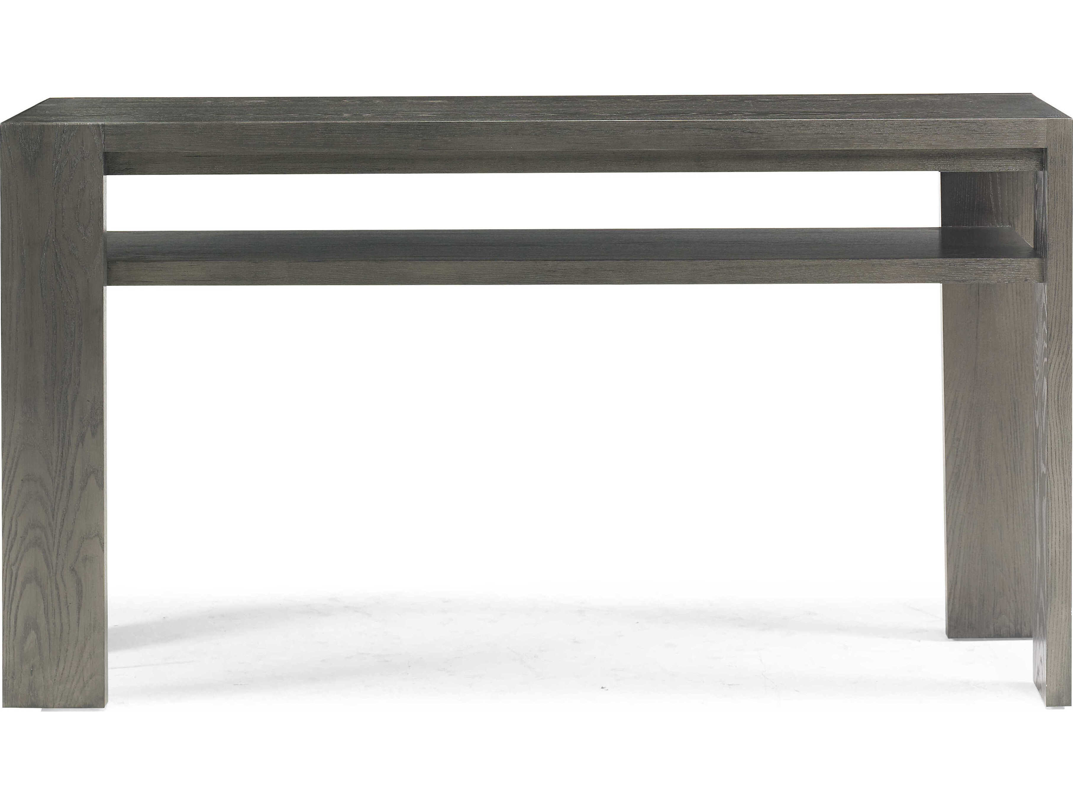 Sherrill Occasional Flint Rectangular Wood Console Table