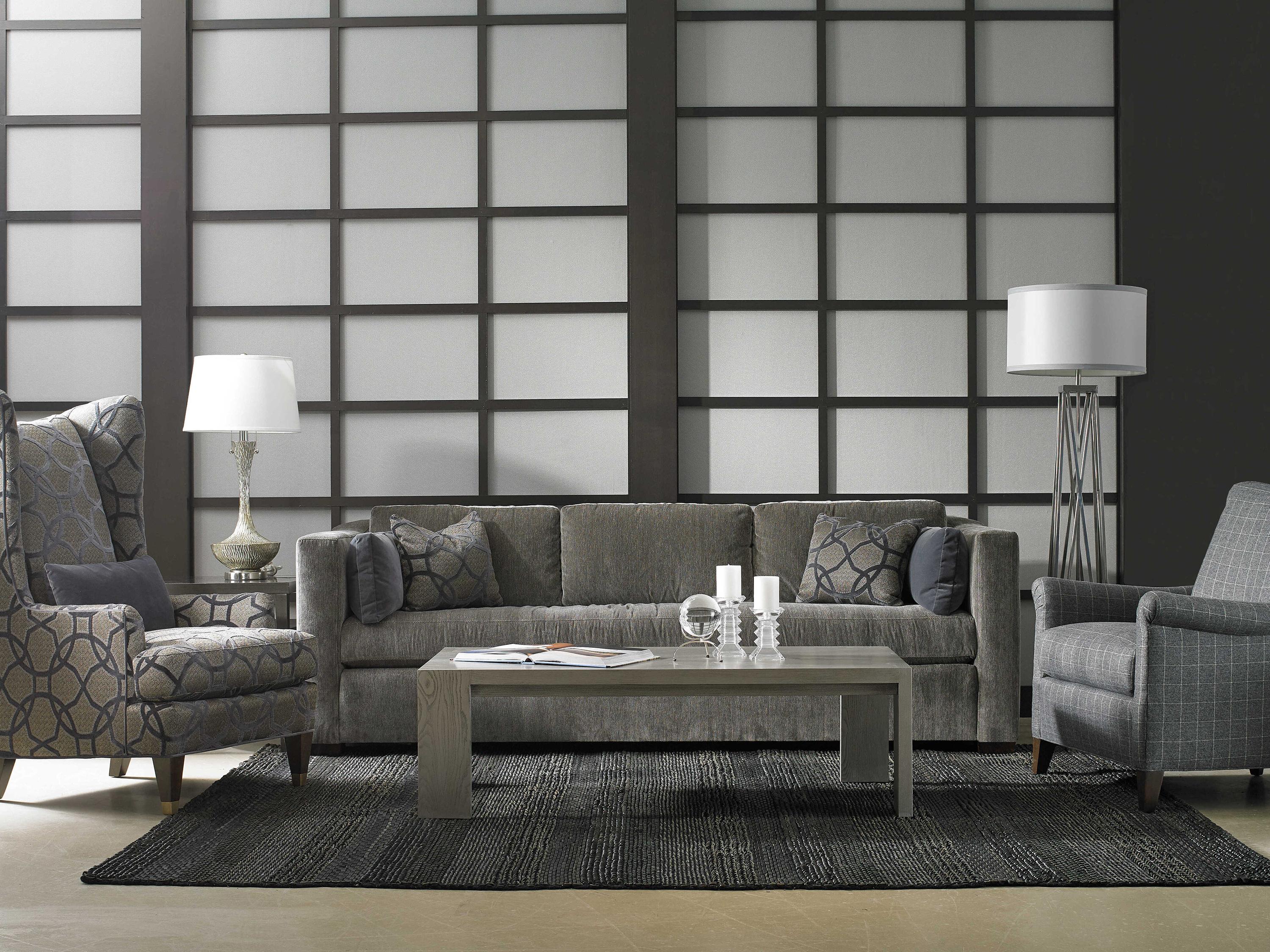 Sherrill Occasional Flint Rectangular Wood Coffee Table