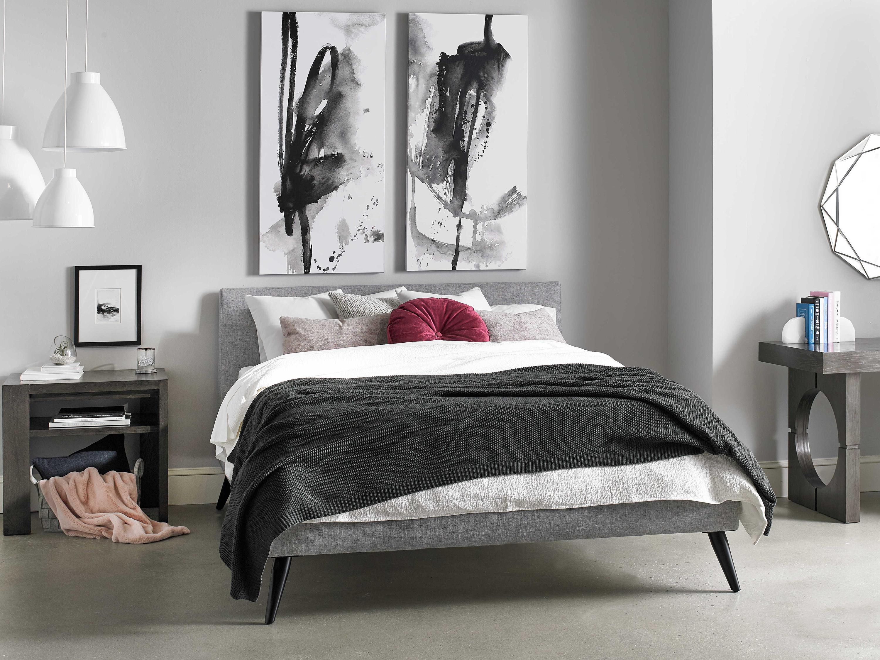 Sherrill Occasional Flint Rectangular Wood End Table