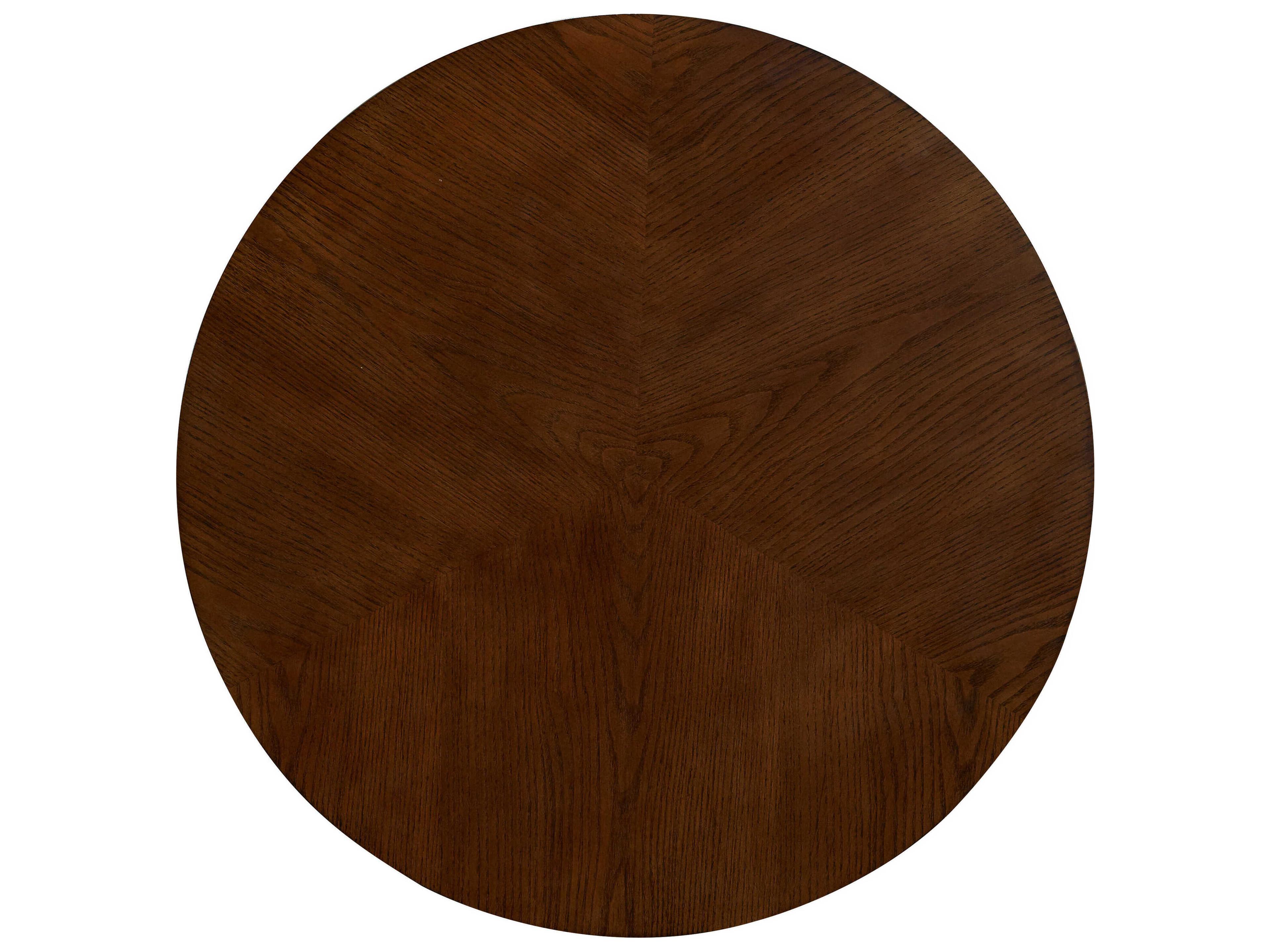 Sherrill Occasional Manhattan Round Wood End Table