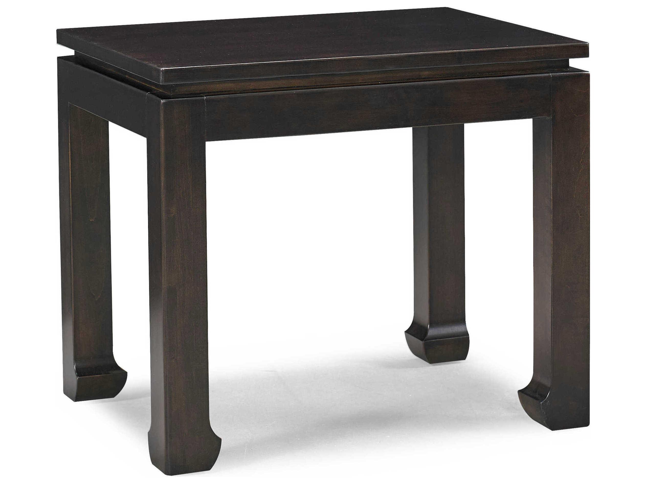 Sherrill Occasional Naples Rectangular Wood End Table