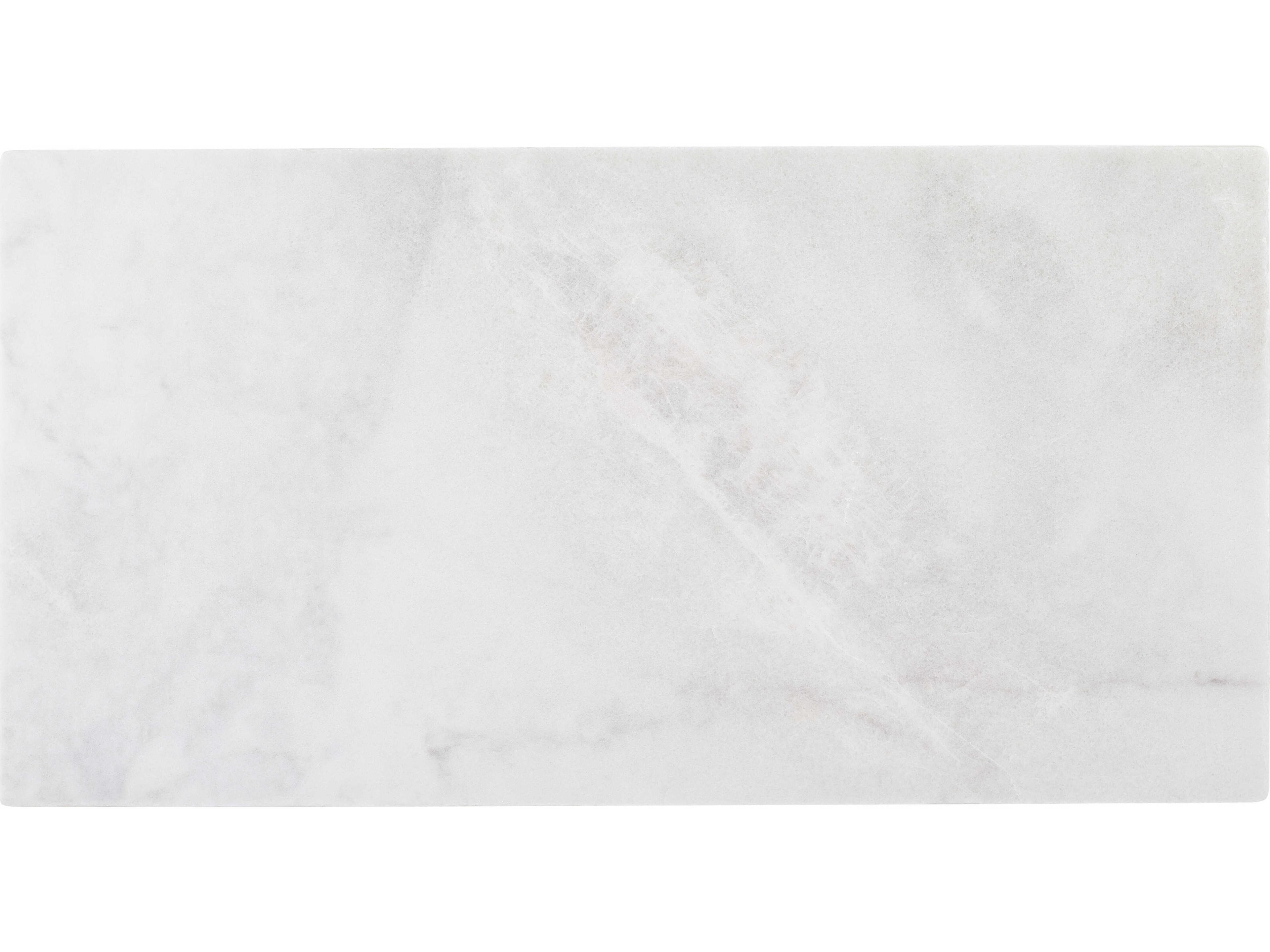 Sherrill Occasional Fox Hollow Rectangular Marble Coffee Table