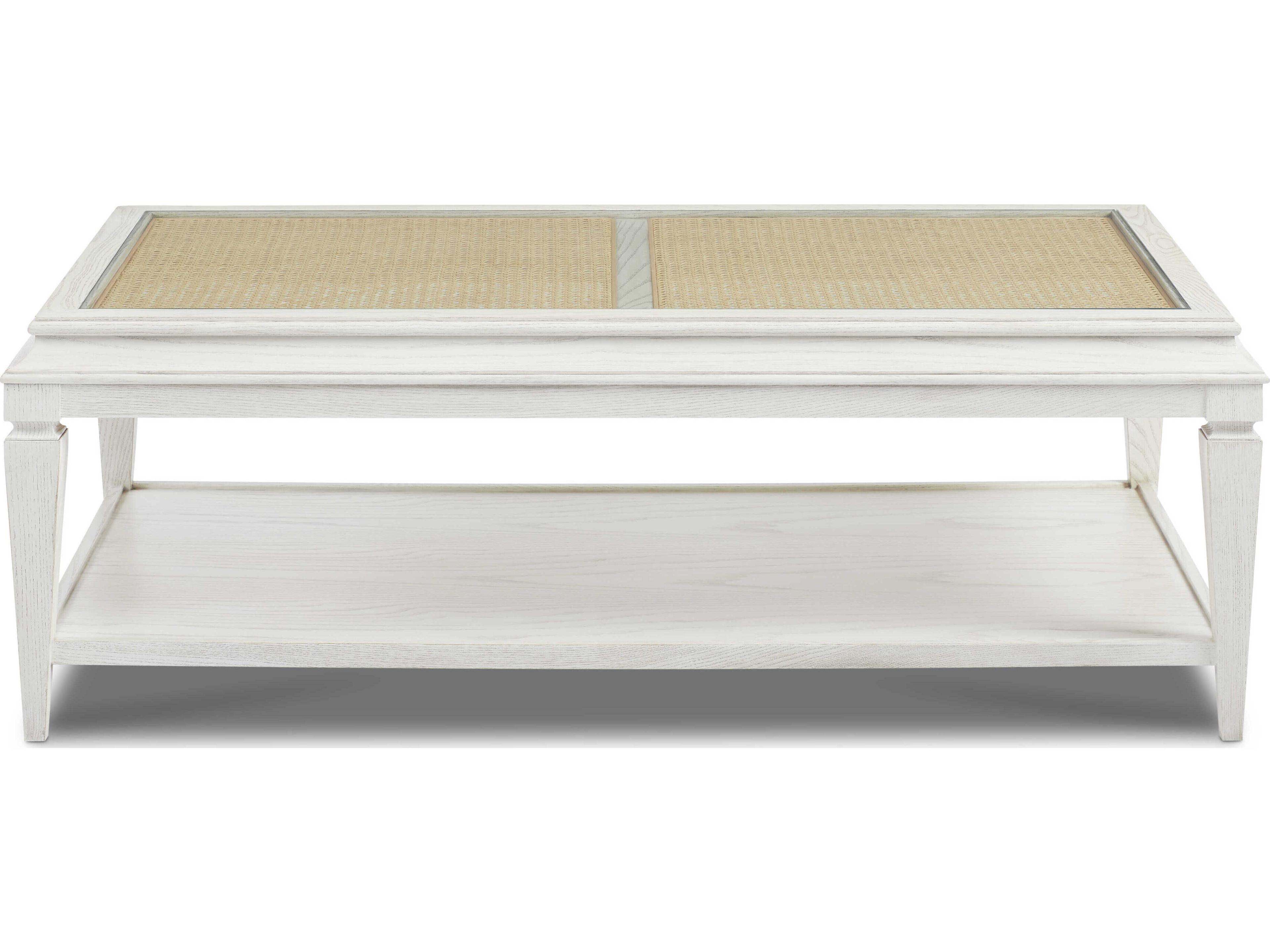 Sherrill Occasional Dawson Rectangular Glass Coffee Table