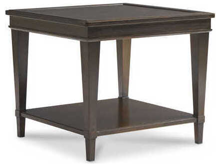 Sherrill Occasional Bexley Square Wood End Table