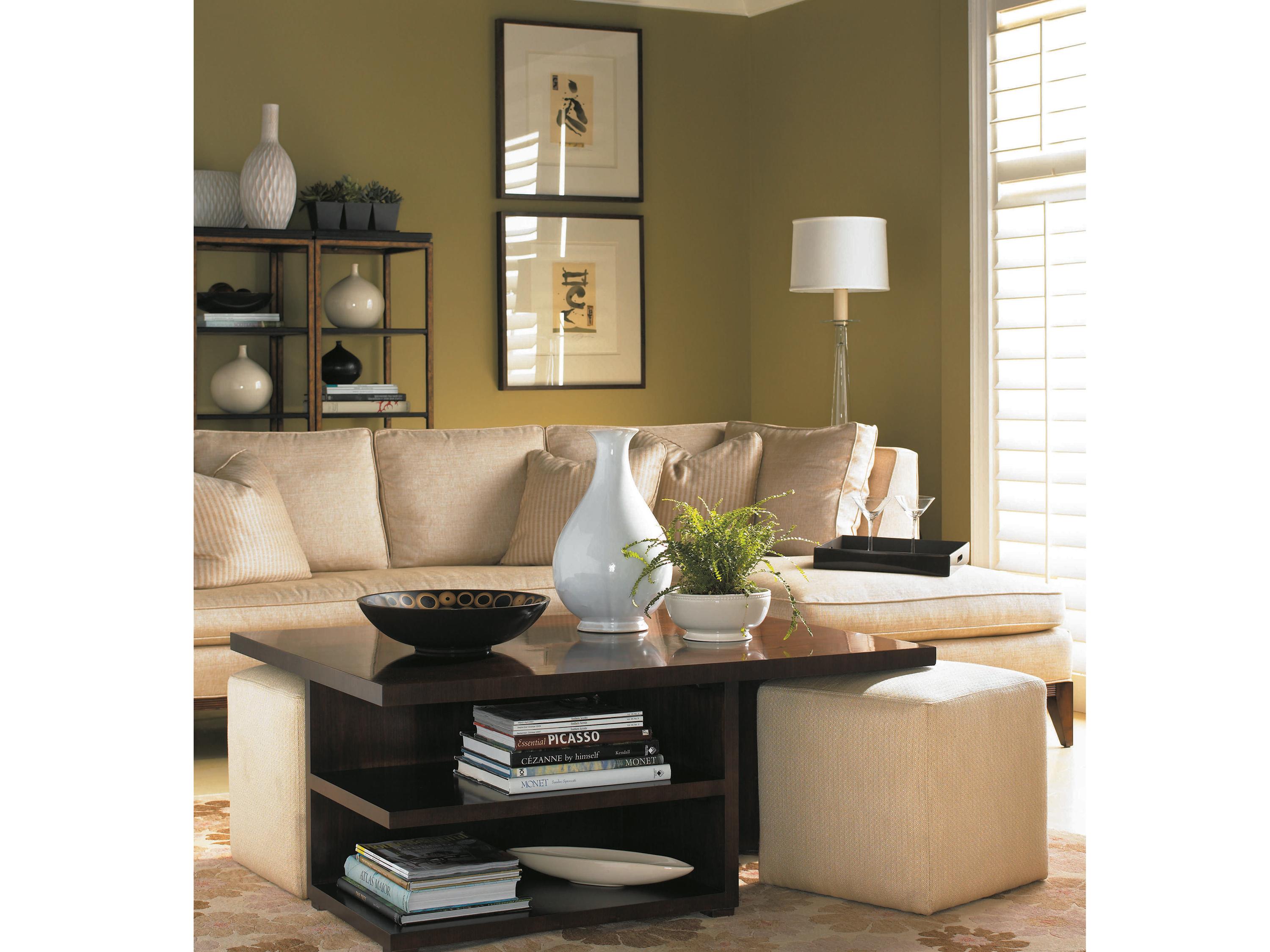 Sherrill Occasional South Hampton Rectangular Wood Coffee Table