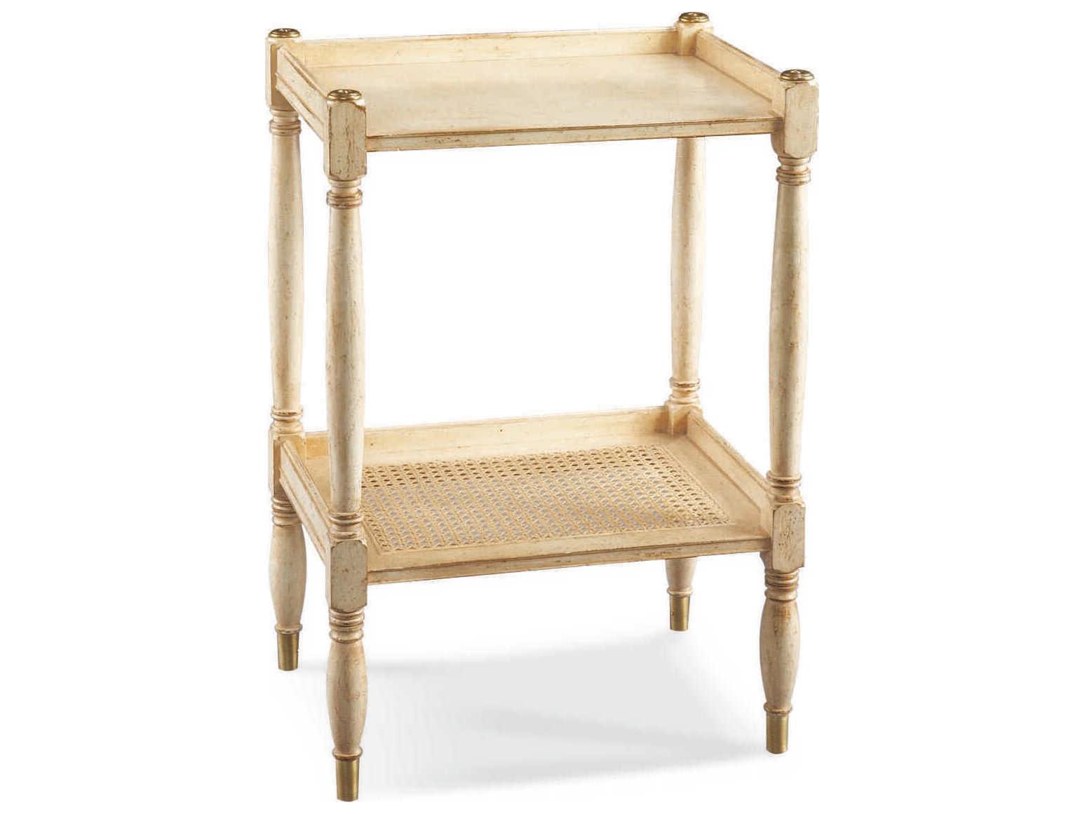Sherrill Occasional Island Plantation Rectangular Wood End Table