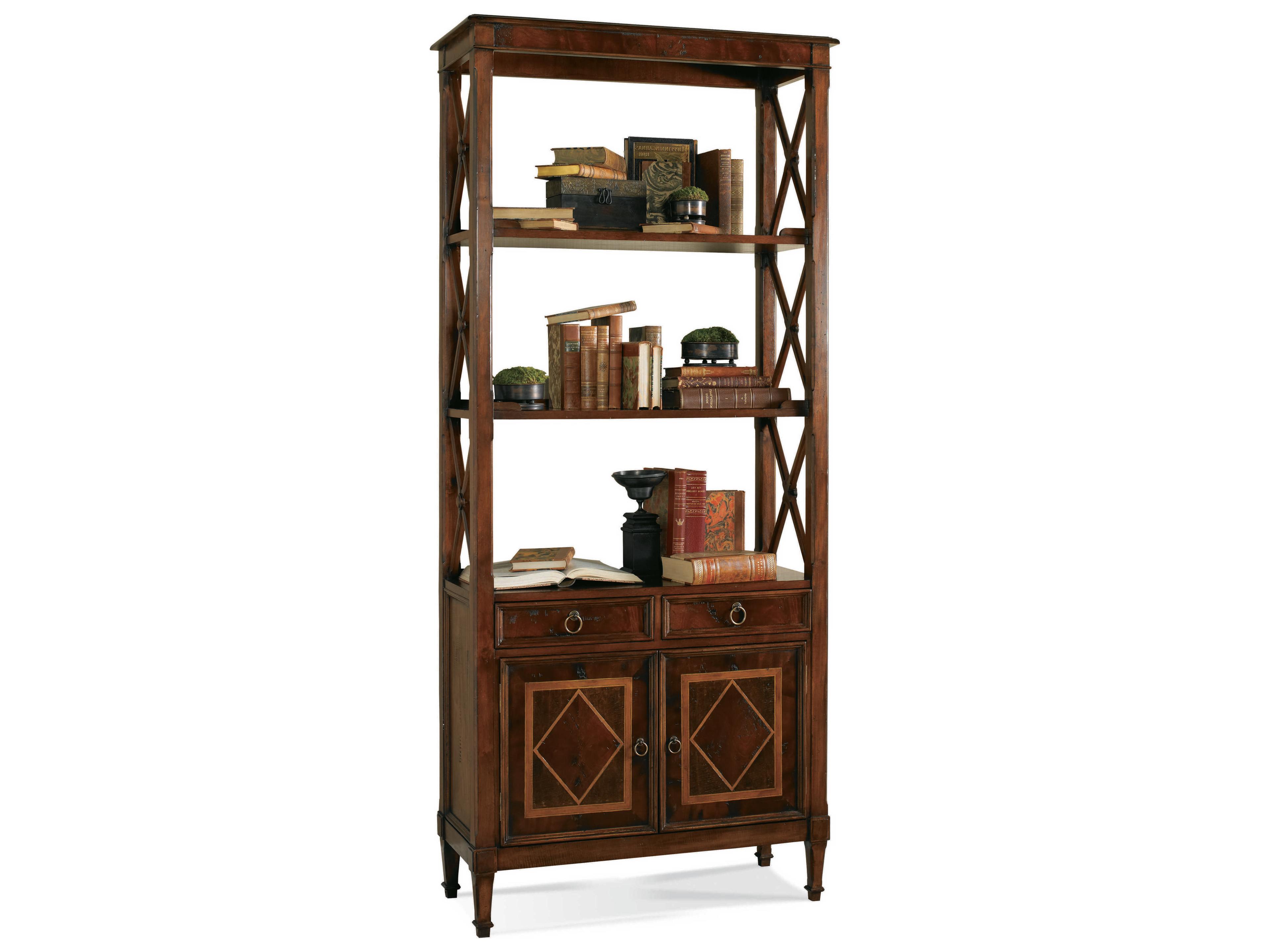 Sherrill Occasional Masterpiece Estate Hand Planed Antique Mahogany Etagere