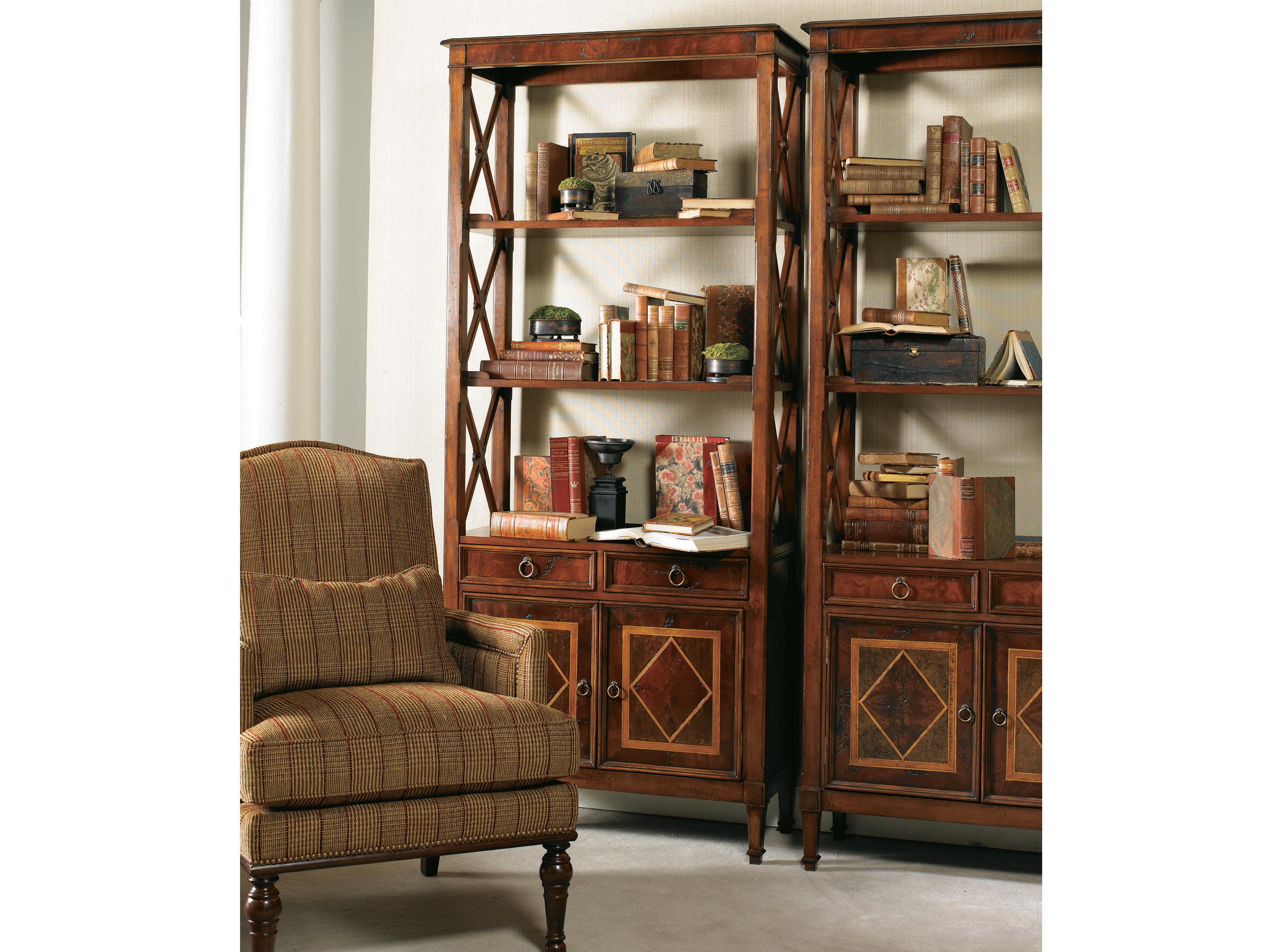 Sherrill Occasional Masterpiece Estate Hand Planed Antique Mahogany Etagere