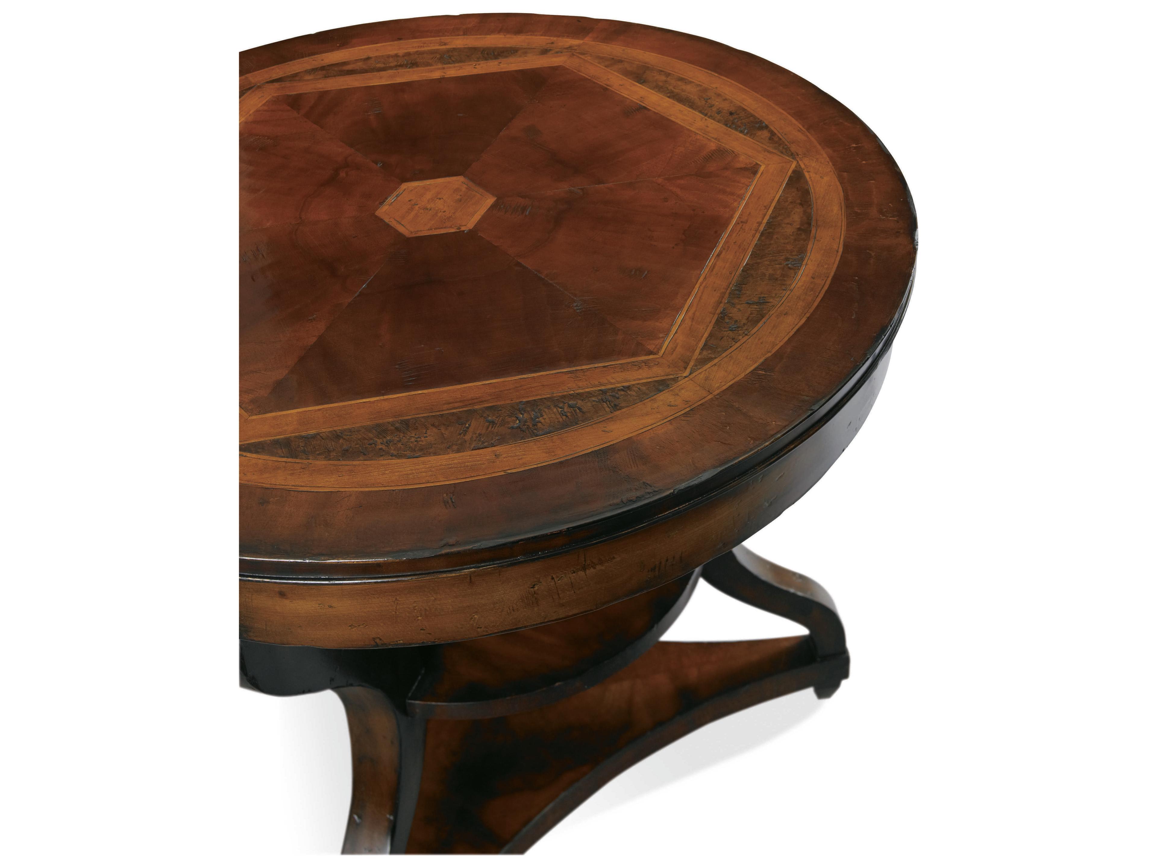 Sherrill Occasional Masterpiece Estate Wood Hand Planed Antique Mahogany Lamp Table