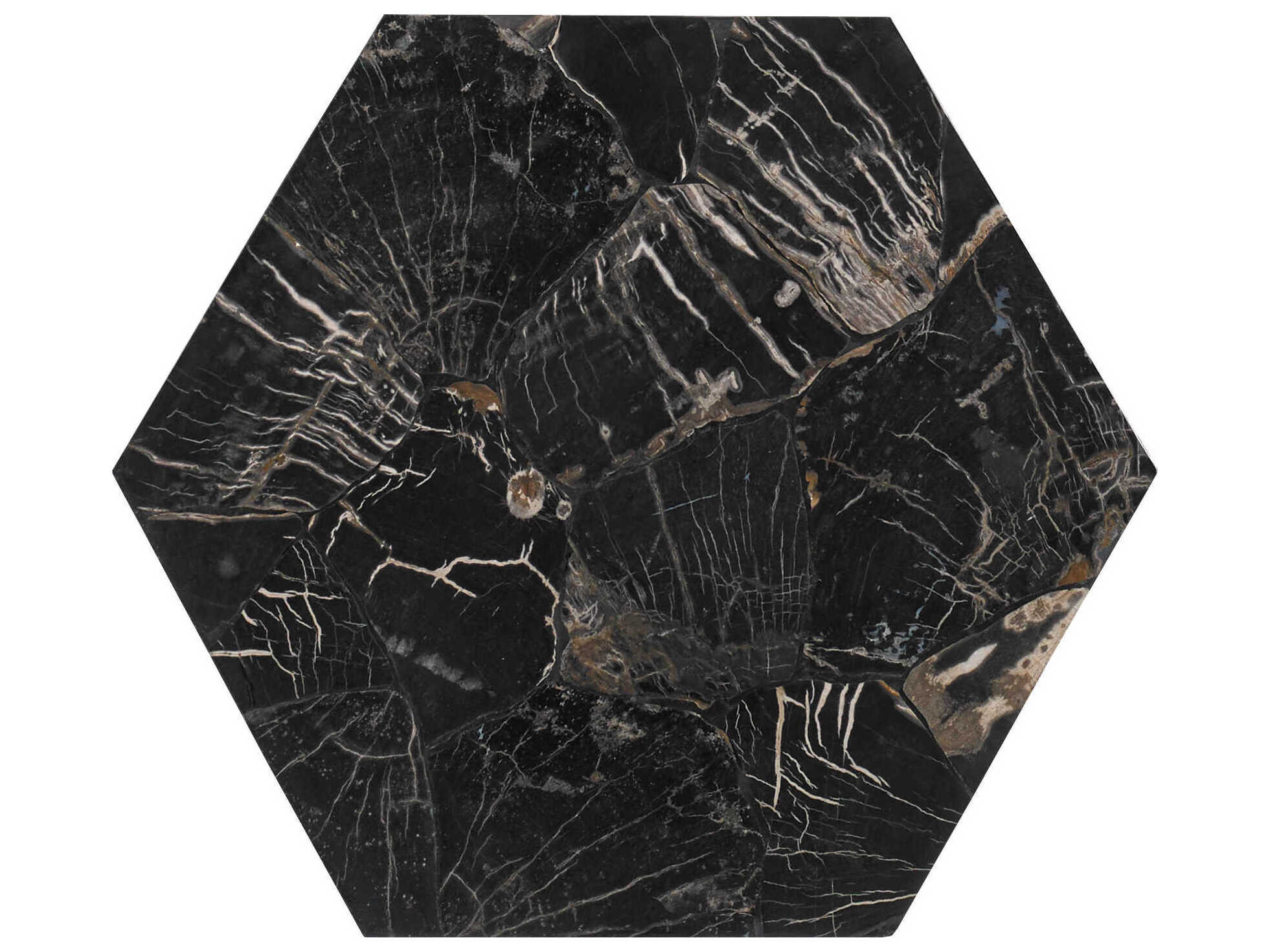 Sherrill Occasional Masterpiece Ocatagon Wood Spot Table