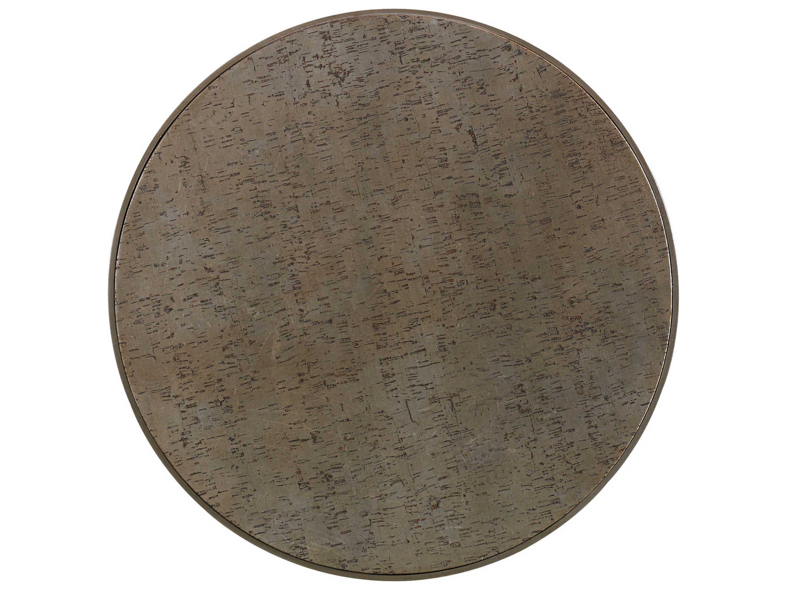 Sherrill Occasional Masterpiece Round Cork Drum Side Table