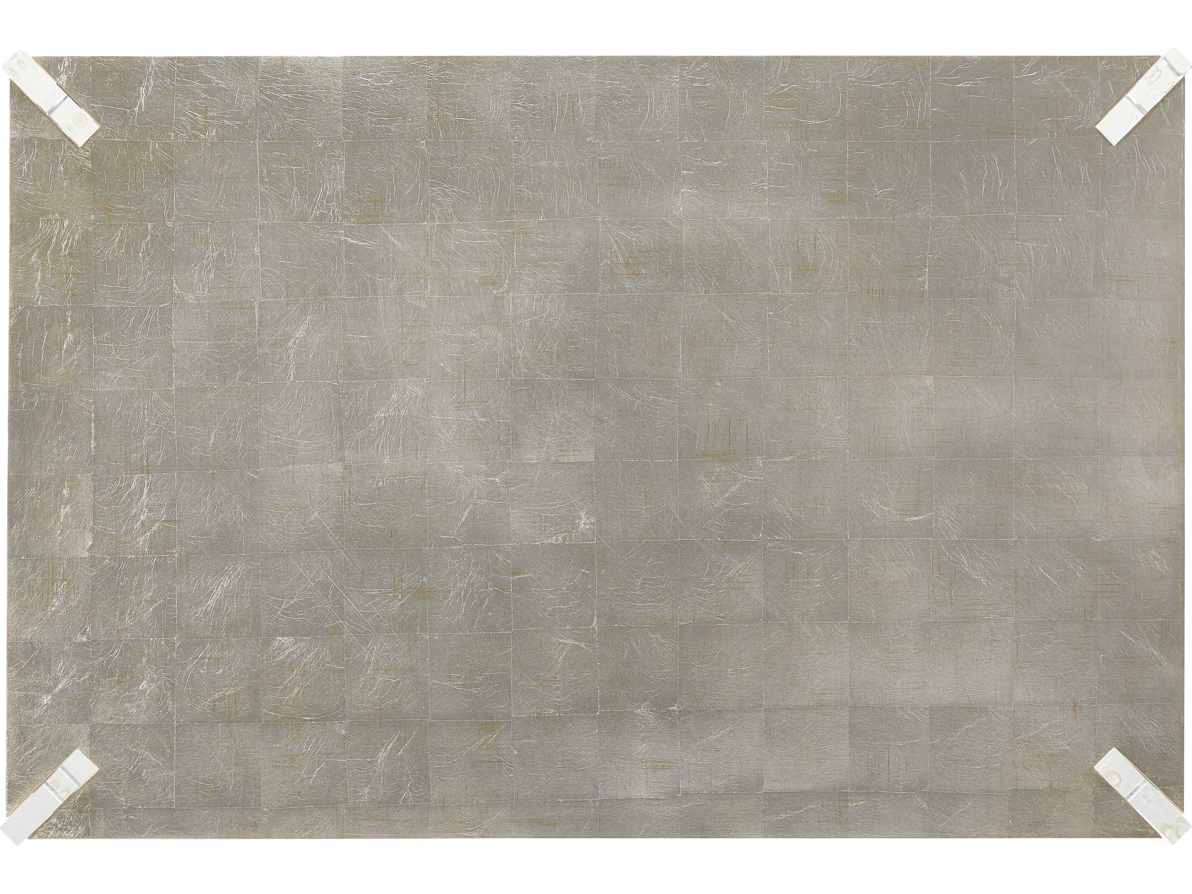 Sherrill Occasional Vintage Made Modern Lennox Rectangular Wood Antique Gold Leaf Coffee Table