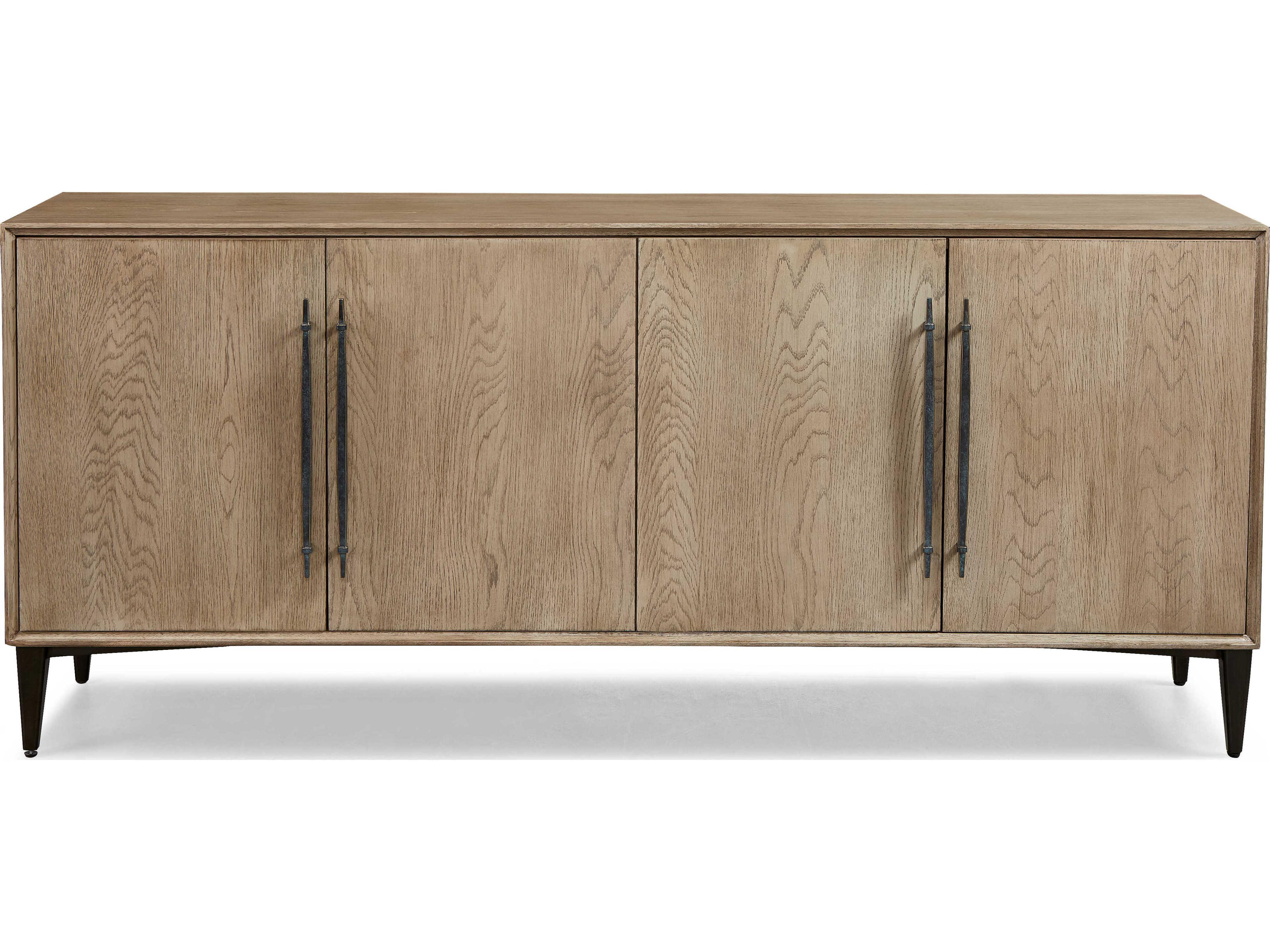 Sherrill Occasional Masterpiece 76" Oak Wood Sideboard