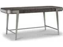 herrill Occasional Masterpiece Bristol Chocolate Cerused Brown Acacia Wood Secretary Des