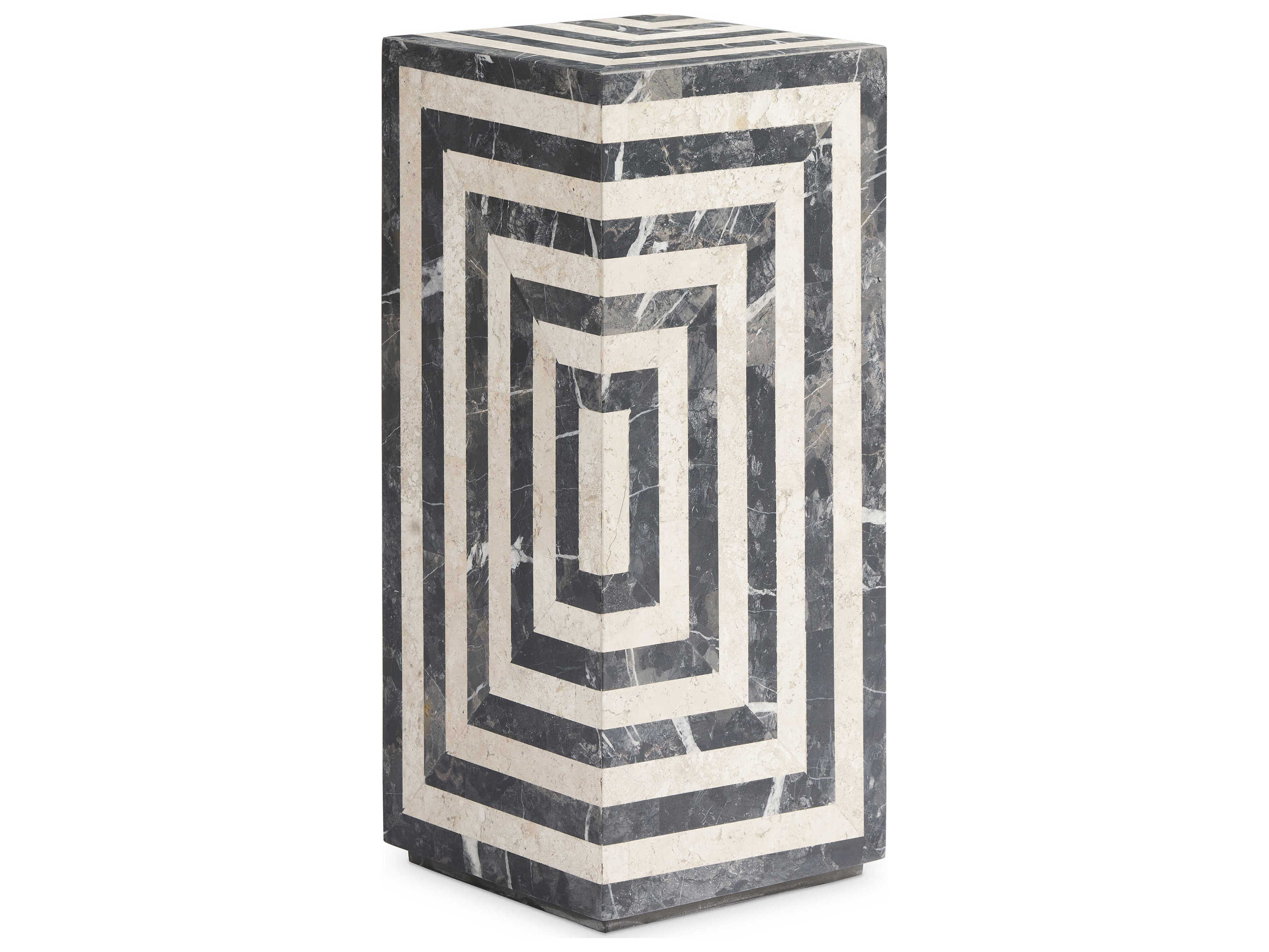 Sherrill Occasional Voyage Maison Rylee Square Marble Spot Table