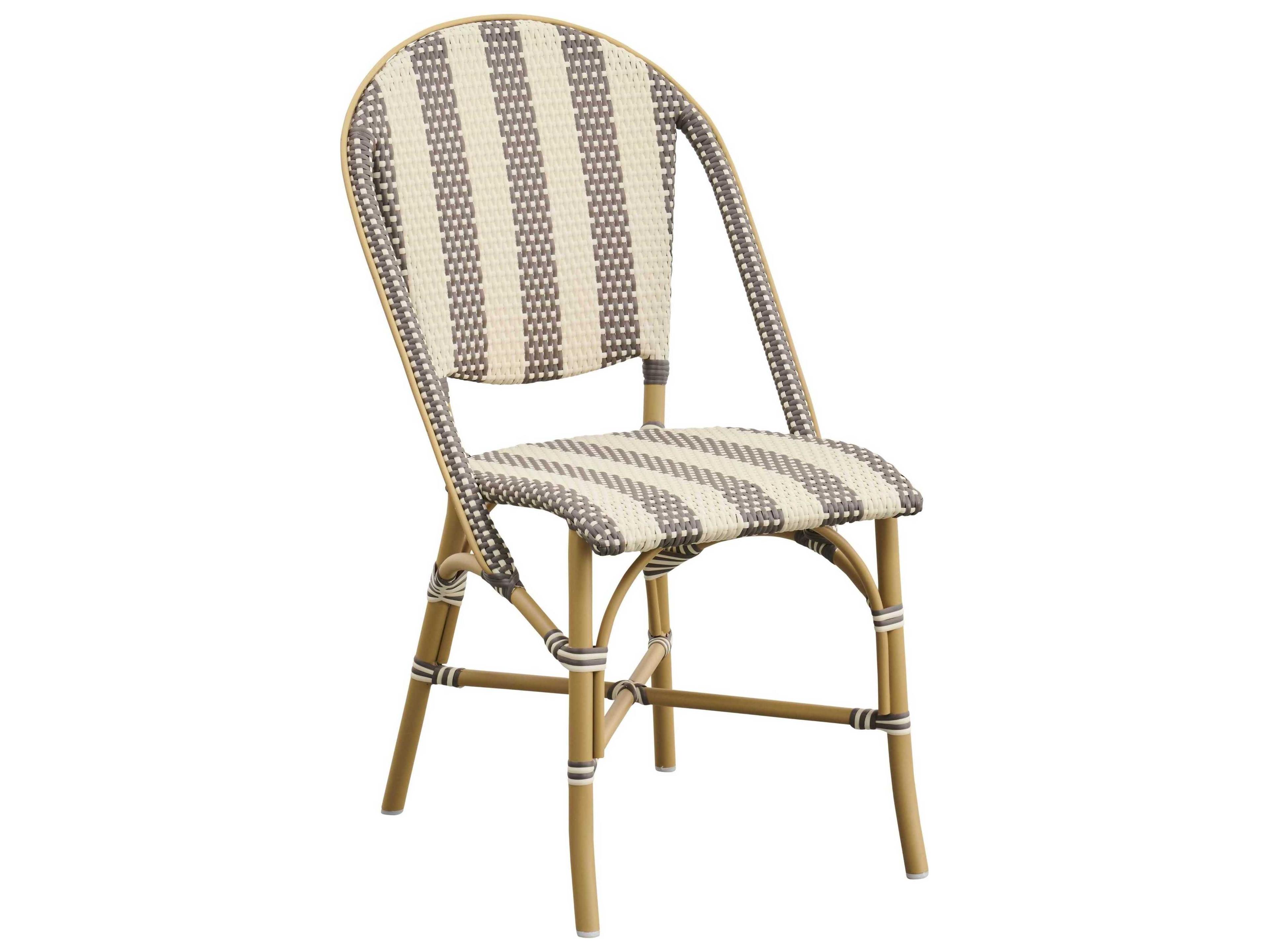 Sika Design Affaire Sofie Cappuccino Ivory Almond Aluminum Polypropylene Dining Chair