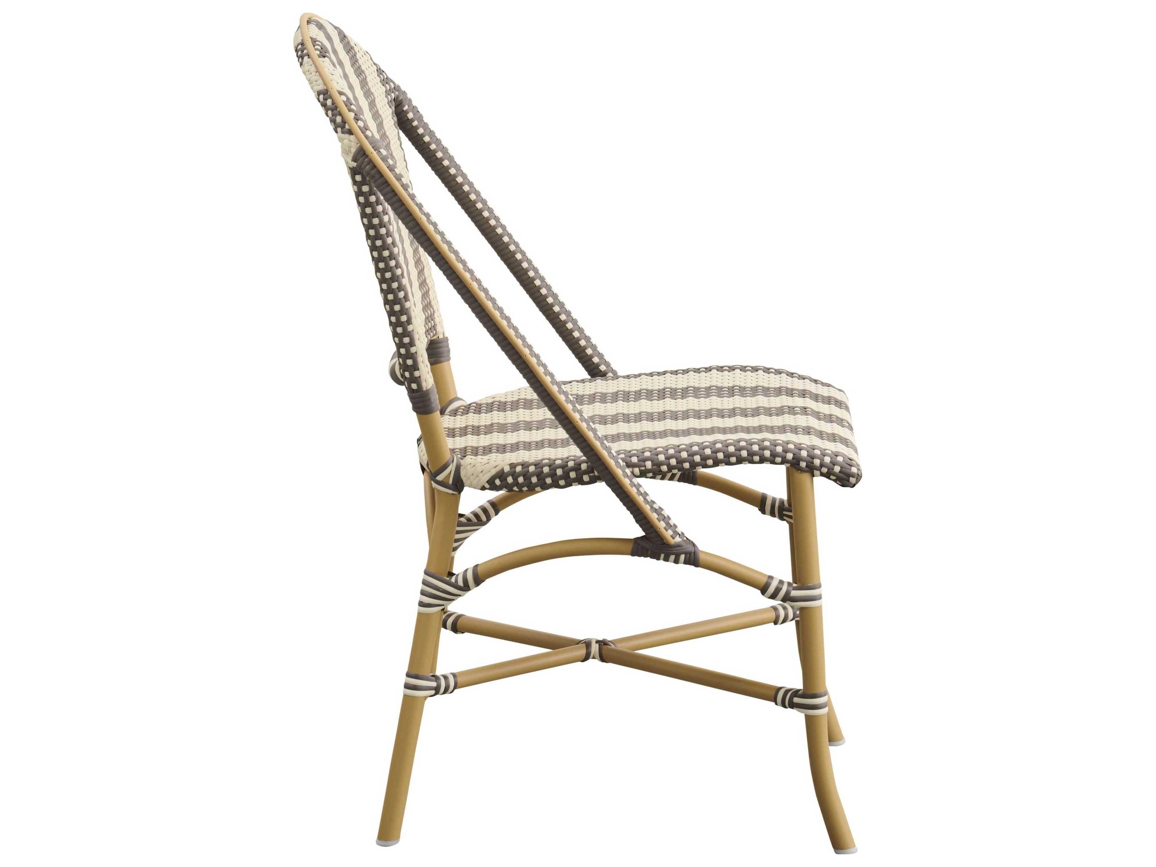 Sika Design Affaire Sofie Cappuccino Ivory Almond Aluminum Polypropylene Dining Chair