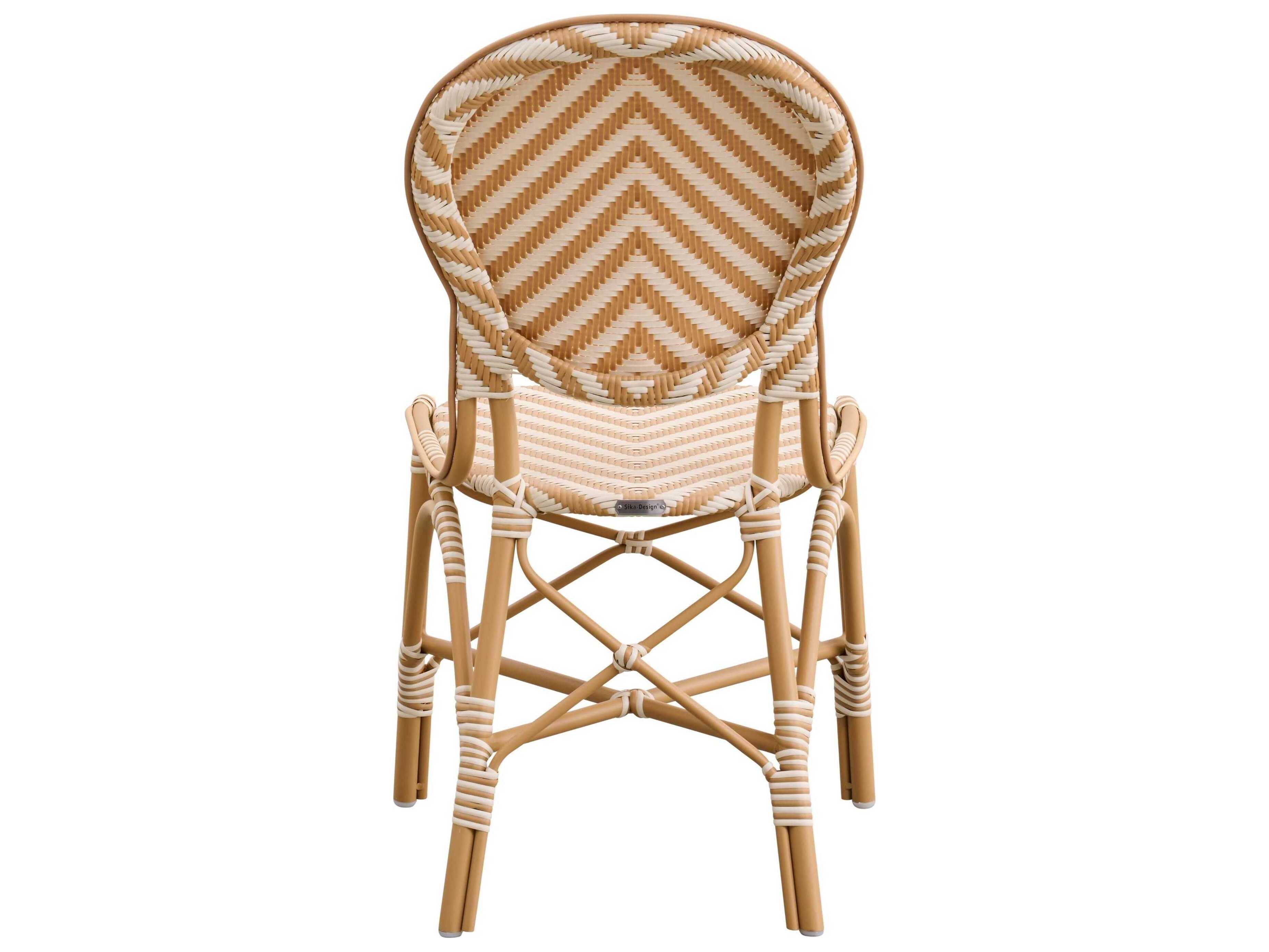 Sika Design Alu Affaire Isabell Honey Ivory Almond Aluminum Polypropylene Dining Chair