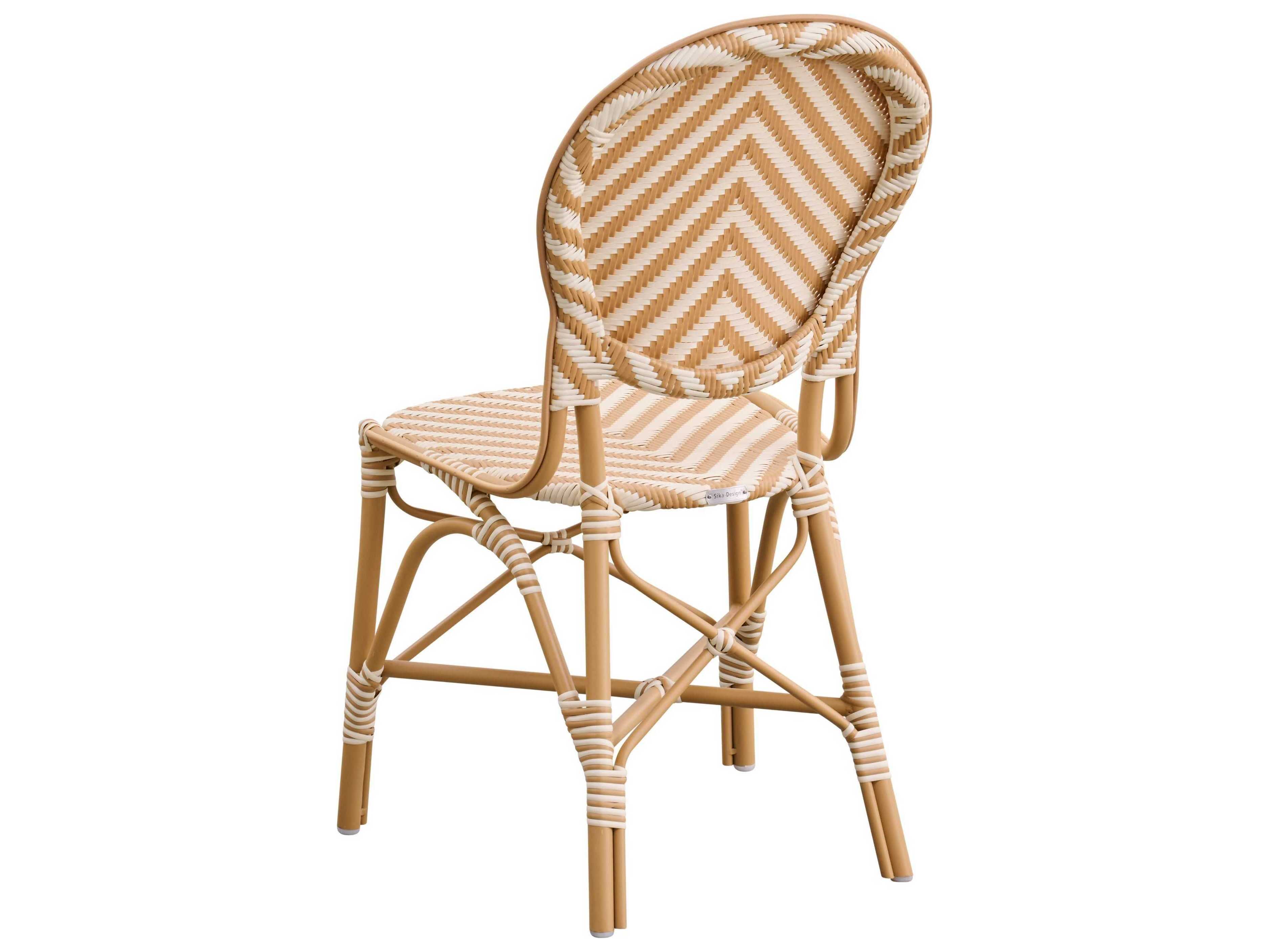 Sika Design Alu Affaire Isabell Honey Ivory Almond Aluminum Polypropylene Dining Chair