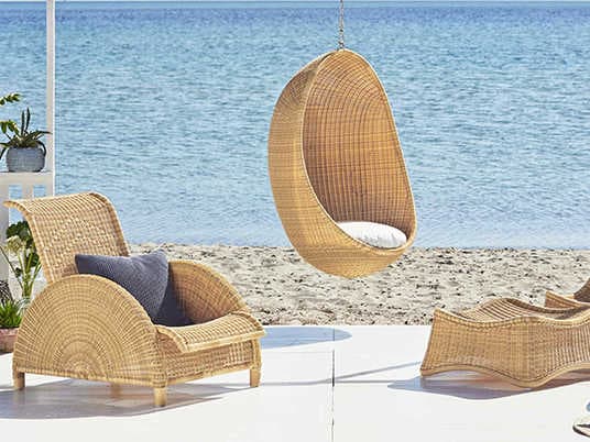 Sika Design Exterior Aluminum Arne Jacobsen Paris Outdoor Patio Lounge Chair