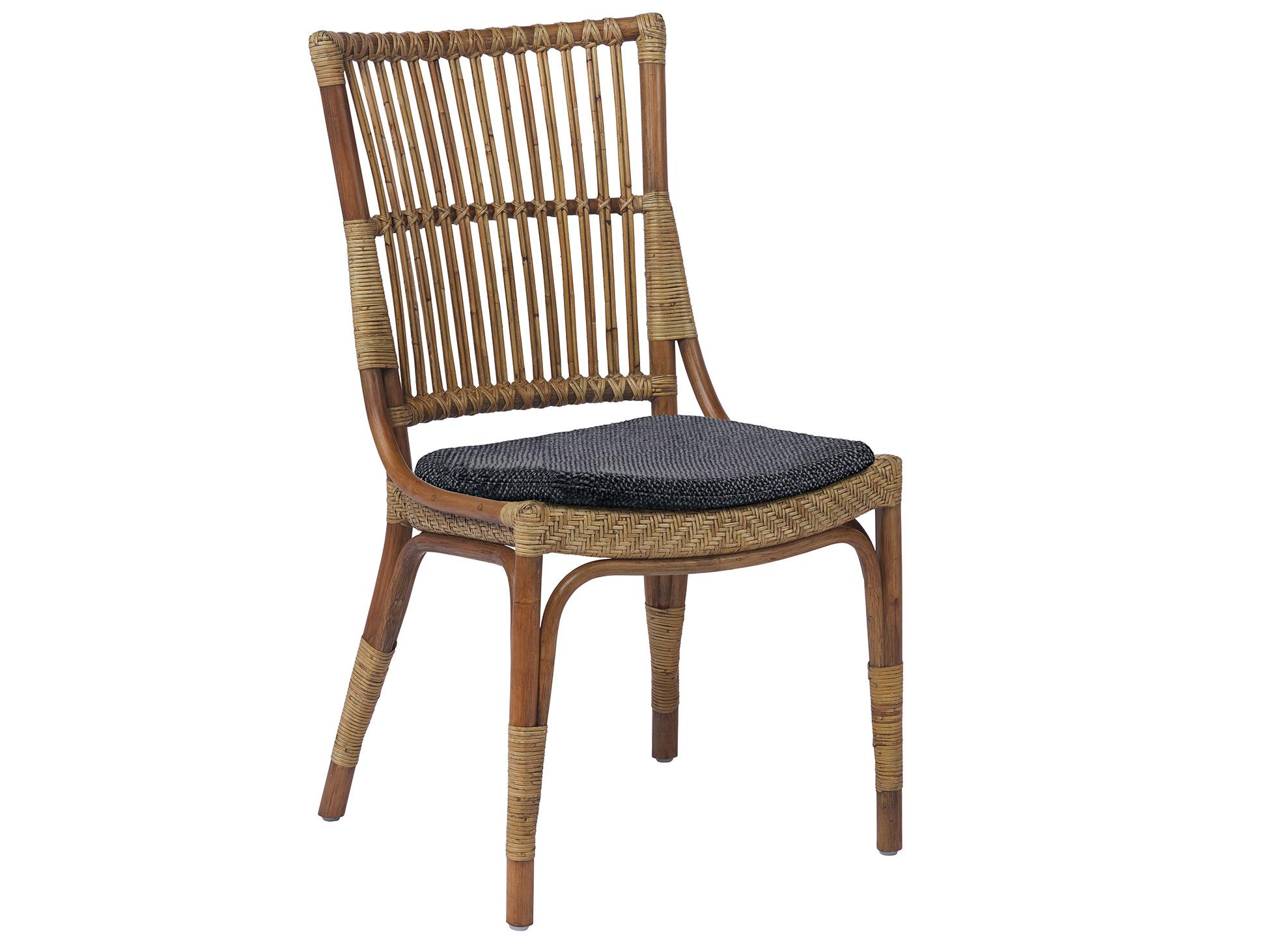Sika Design Originals Anqtiue Wicker Cushion Dining Chair in Youtoo Dark Grey