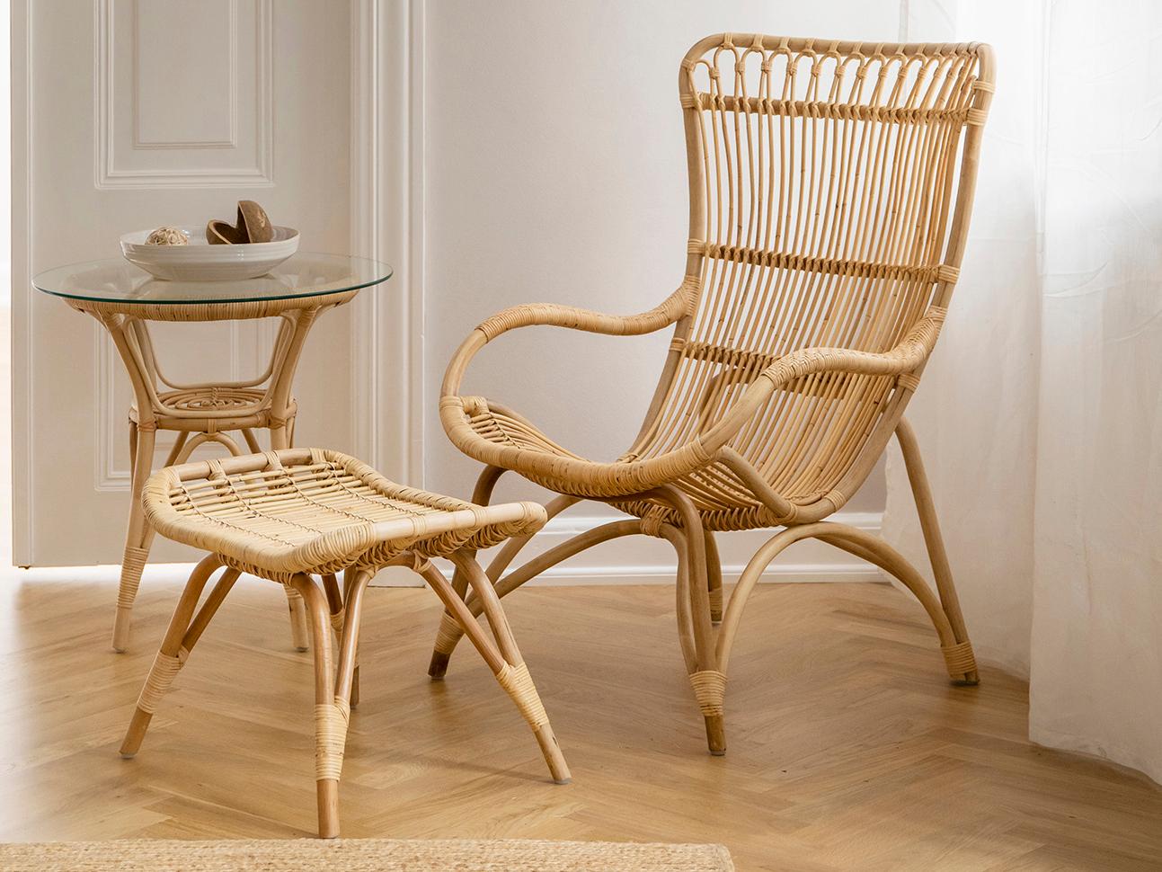 Sika Design Originals Natural, Youtoo Dark Grey Aluminum Cushion Ottoman in Youtoo Dark Grey