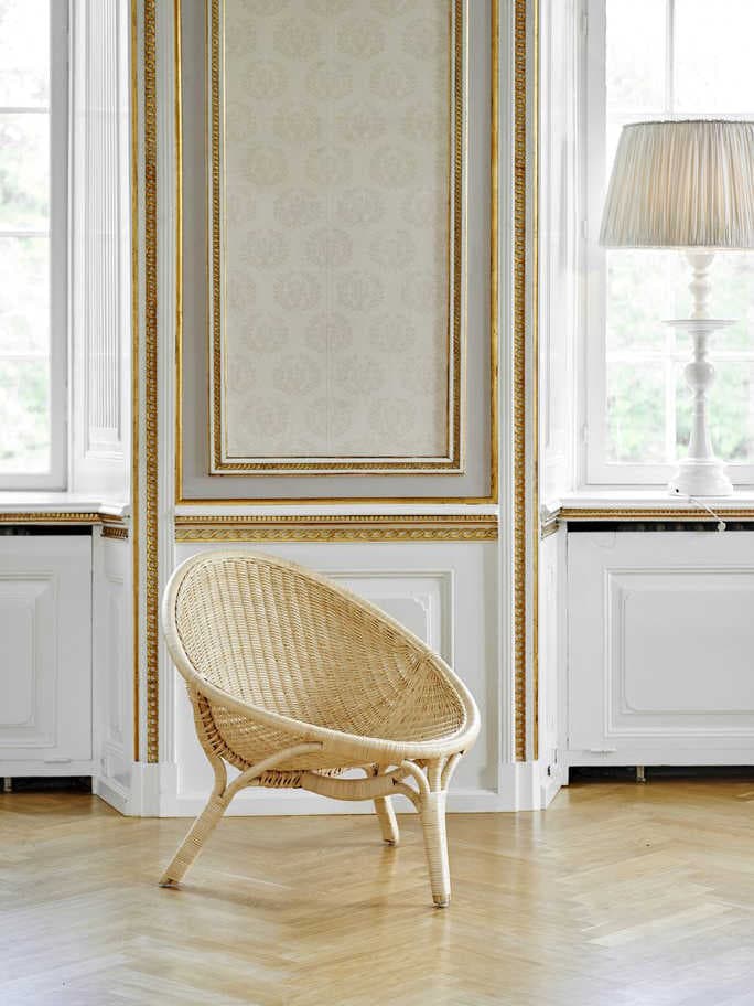 Sika Design Exterior Aluminum Cushion Nanna Ditzel Rana Outdoor Patio Lounge Chair