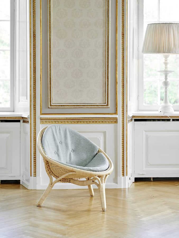 Sika Design Exterior Aluminum Cushion Nanna Ditzel Rana Outdoor Patio Lounge Chair