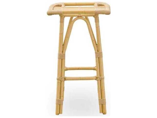 Sika Design Exterior Aluminum Rattan Natural Salsa Patio Counter Stool