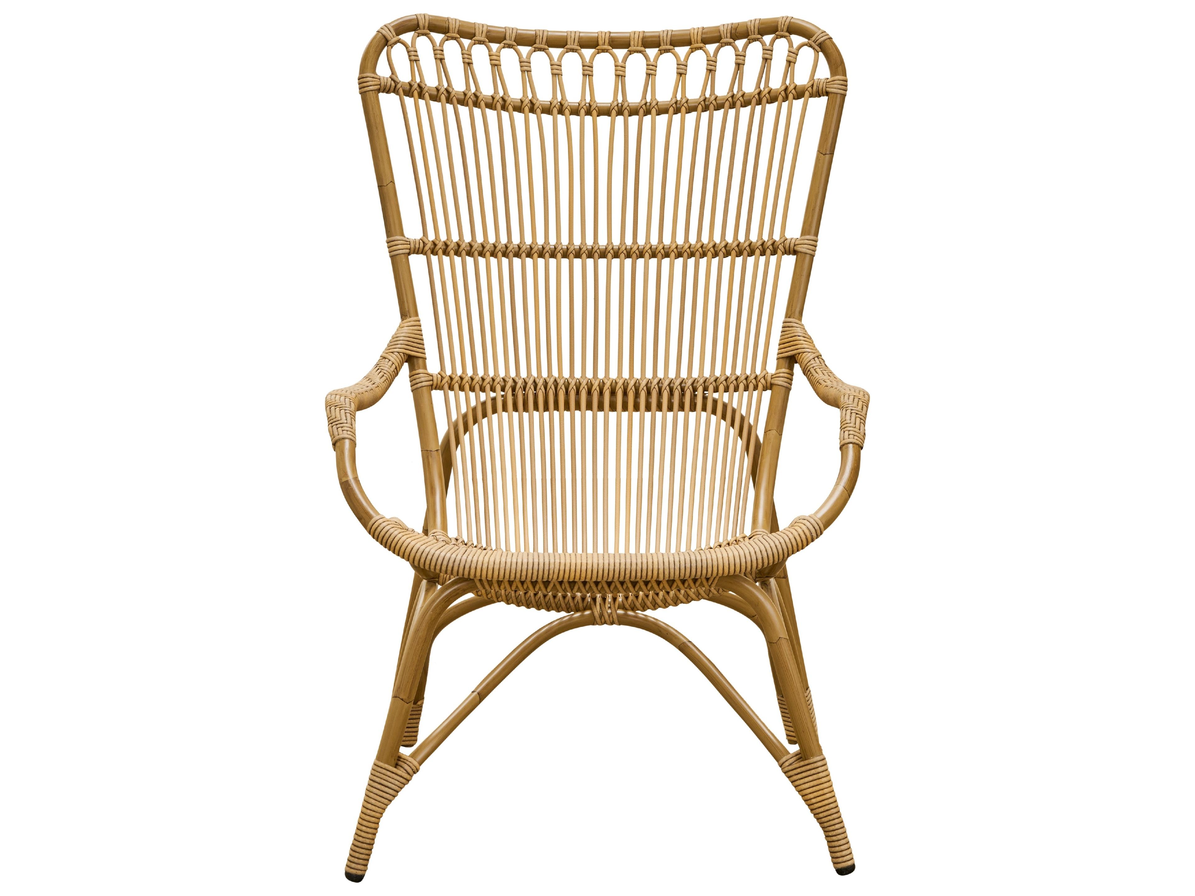 Sika Design Exterior Aluminum Rattan Antique Monet Outdoor Patio Lounge Chair