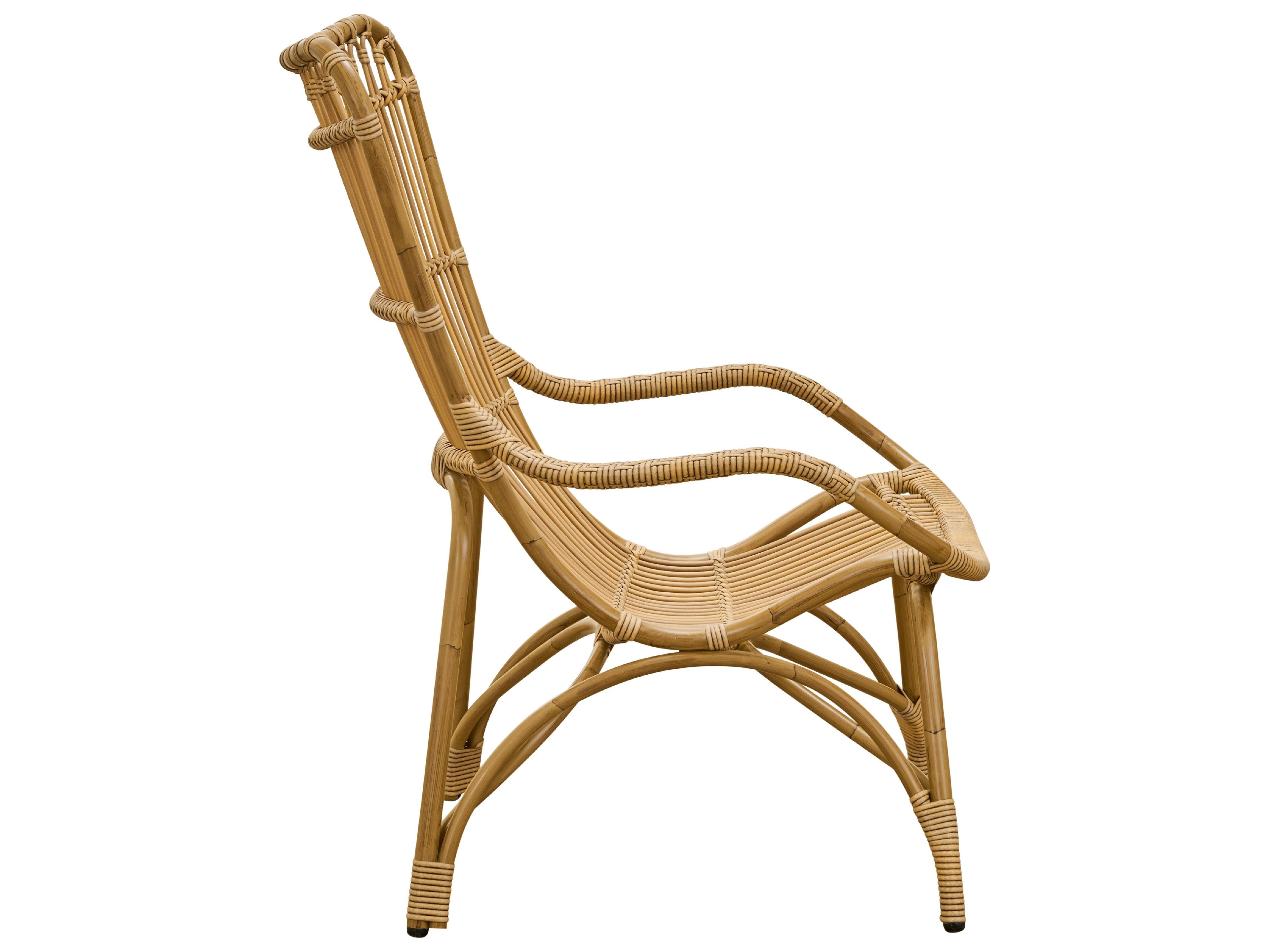 Sika Design Exterior Aluminum Rattan Antique Monet Outdoor Patio Lounge Chair