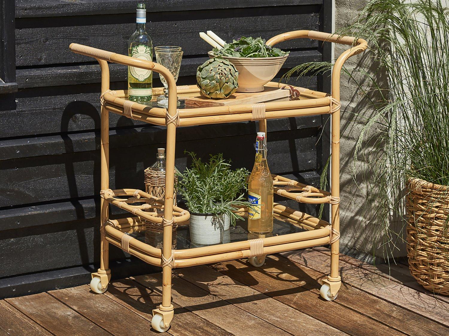 Sika Design Exterior Aluminum Natural Carlo Bart Cart