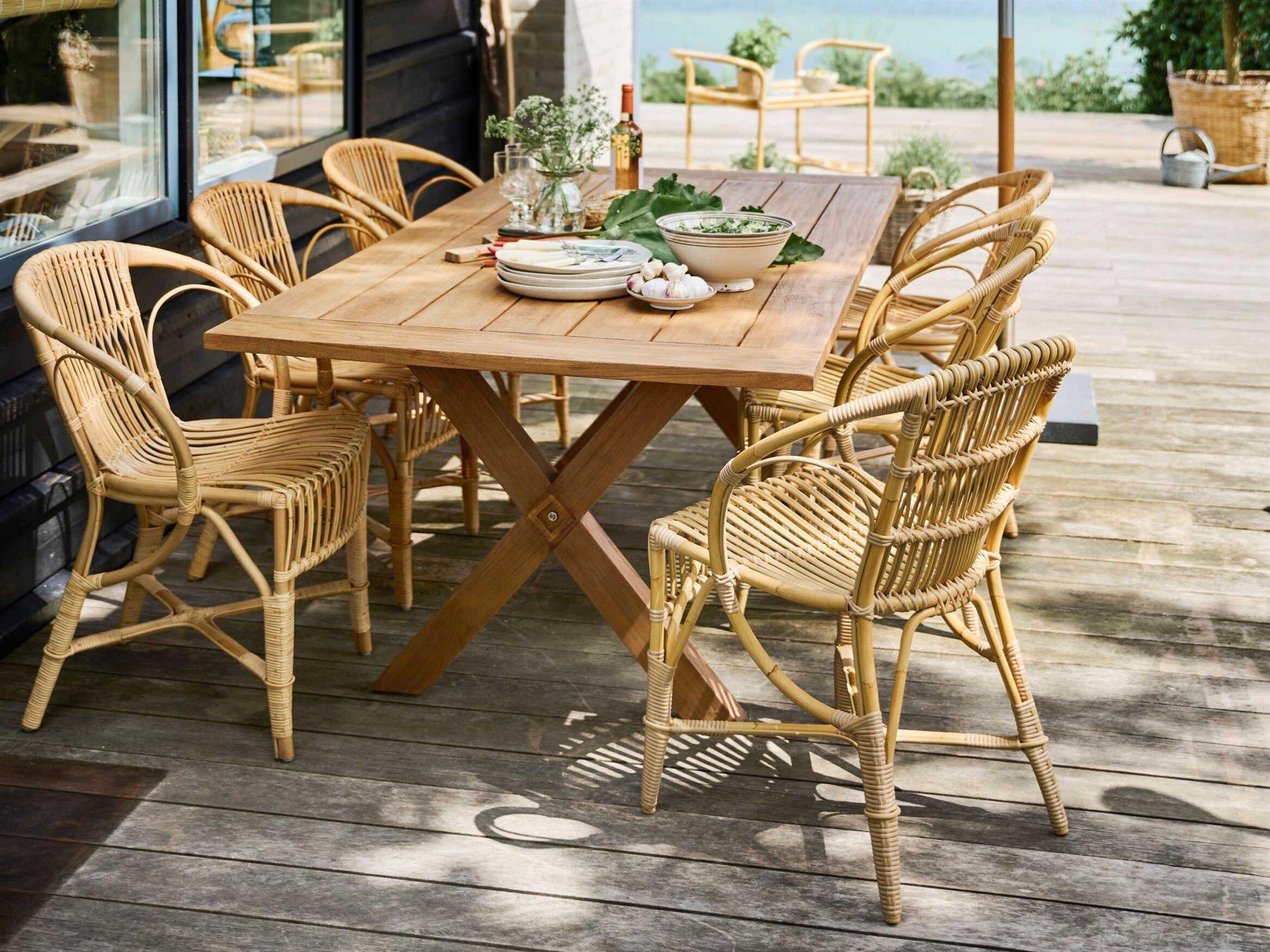 Sika Design Teak Wood Dining Set