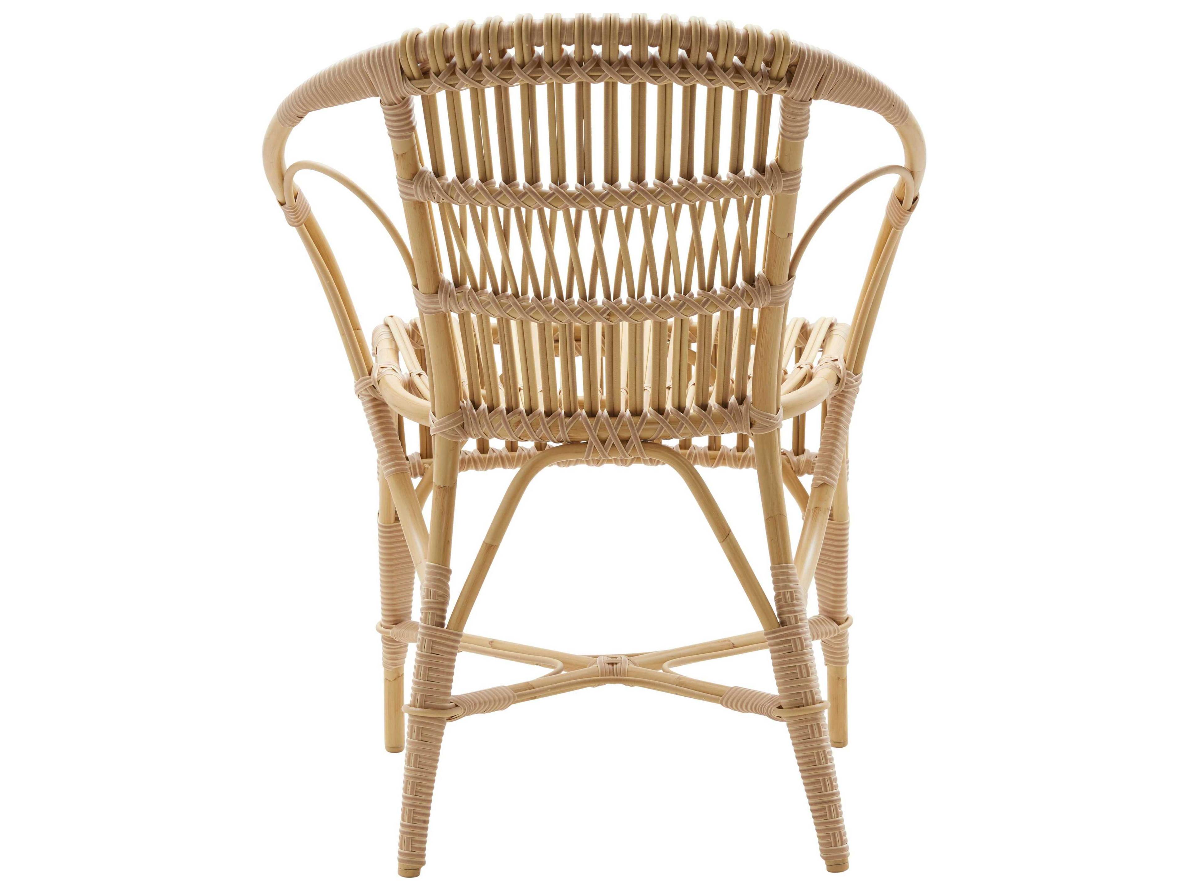 Sika Design Exterior Robert Natural Aluminum Wicker Dining Chair