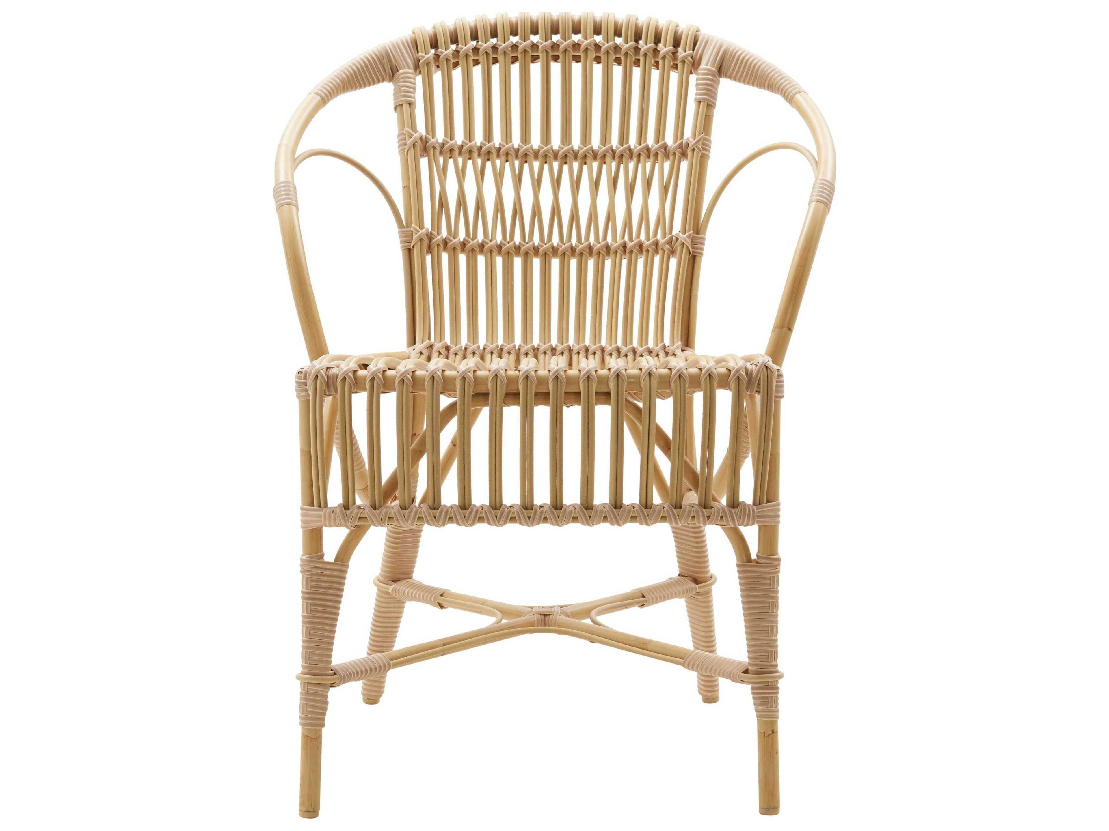 Sika Design Exterior Robert Natural Aluminum Wicker Dining Chair