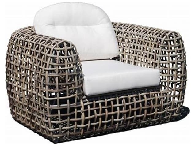 Skyline Design Dynasty Kubu Mushroom Aluminum Cushion Lounge Chair