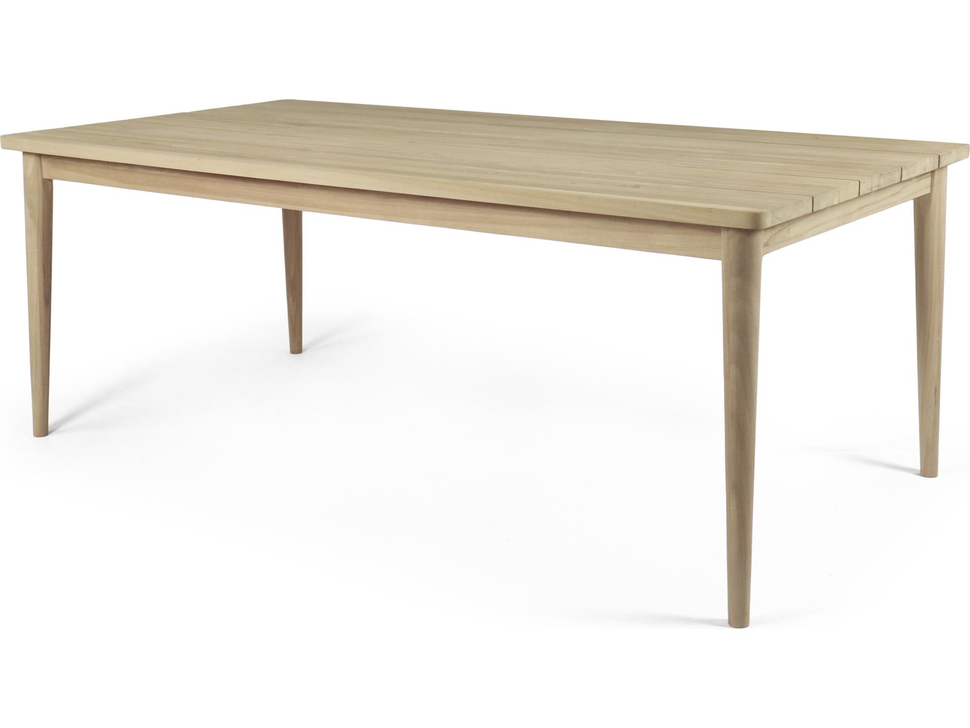 Skyline Design Krabi Rectangular Teak Patio Dining Table