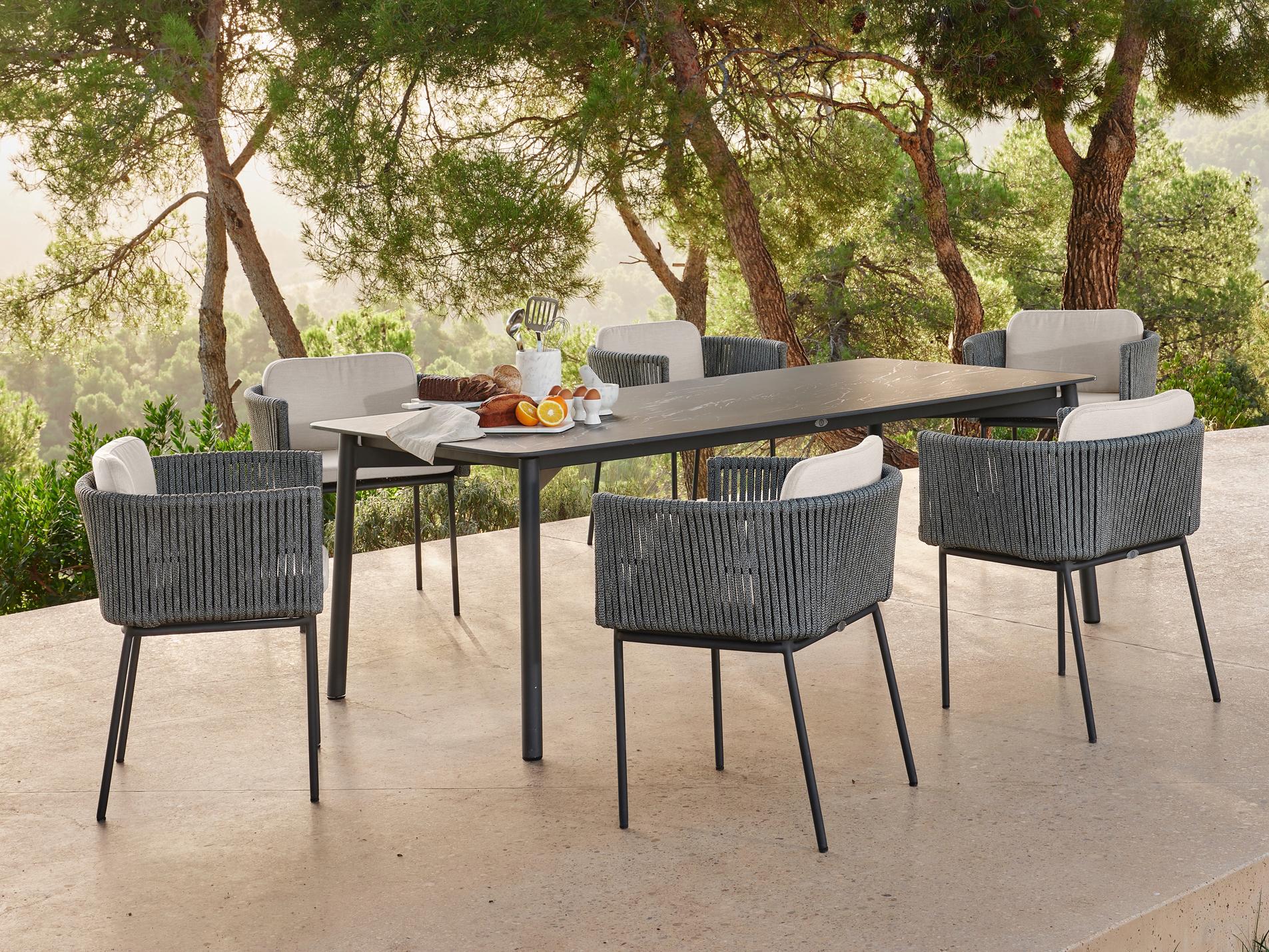 Skyline Design Boston 7-Piece Rectangular Outdoor Dining Sets