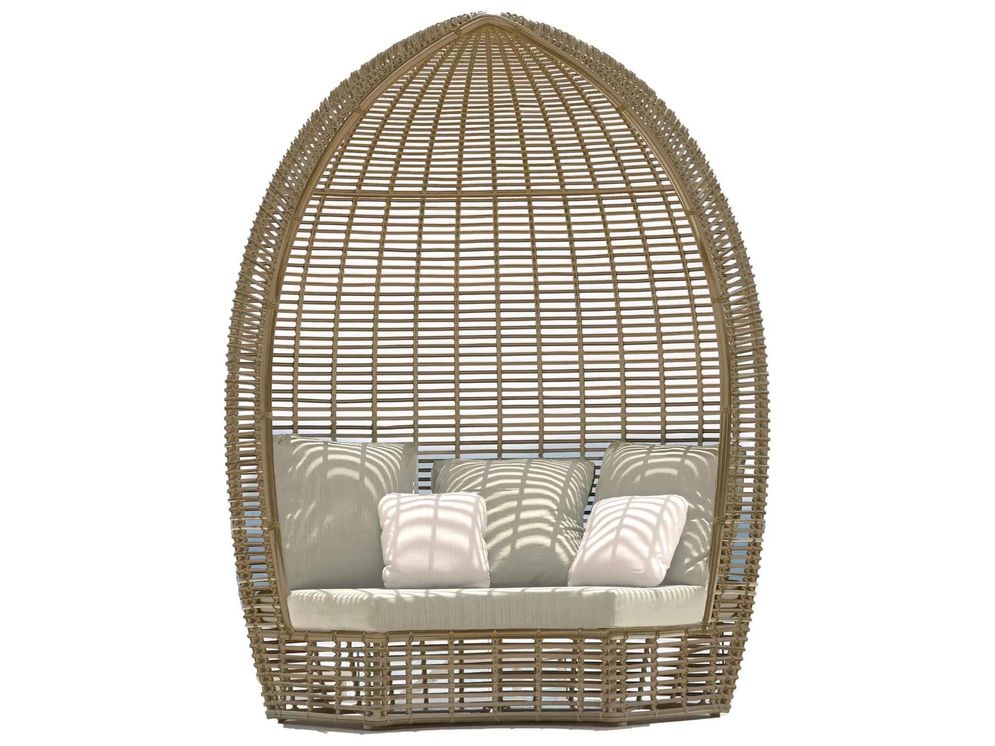 Skyline Design Halo Kubu Mushroom Aluminum Cushion Lounge Bed